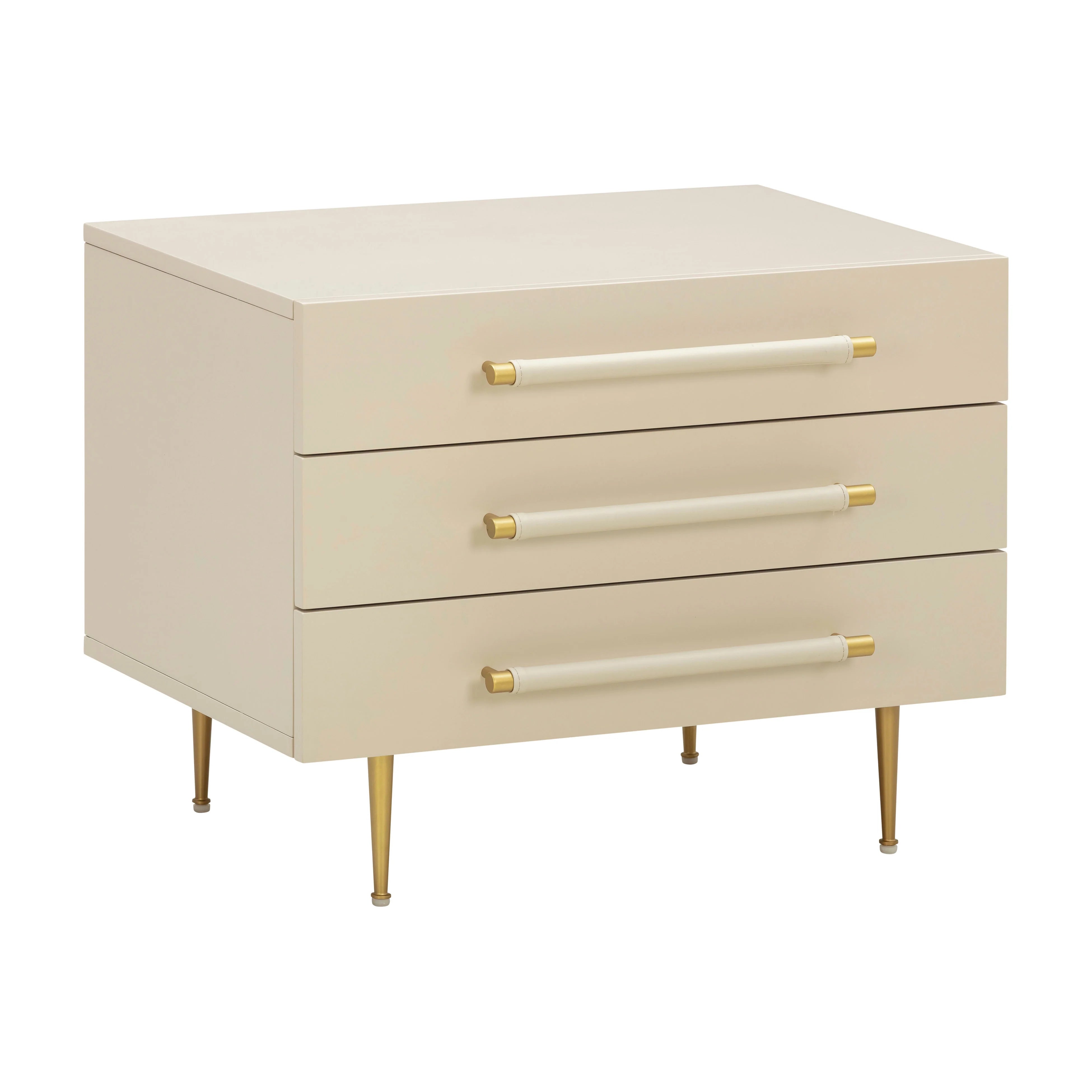 Trident 28" 3-Drawer Nightstand