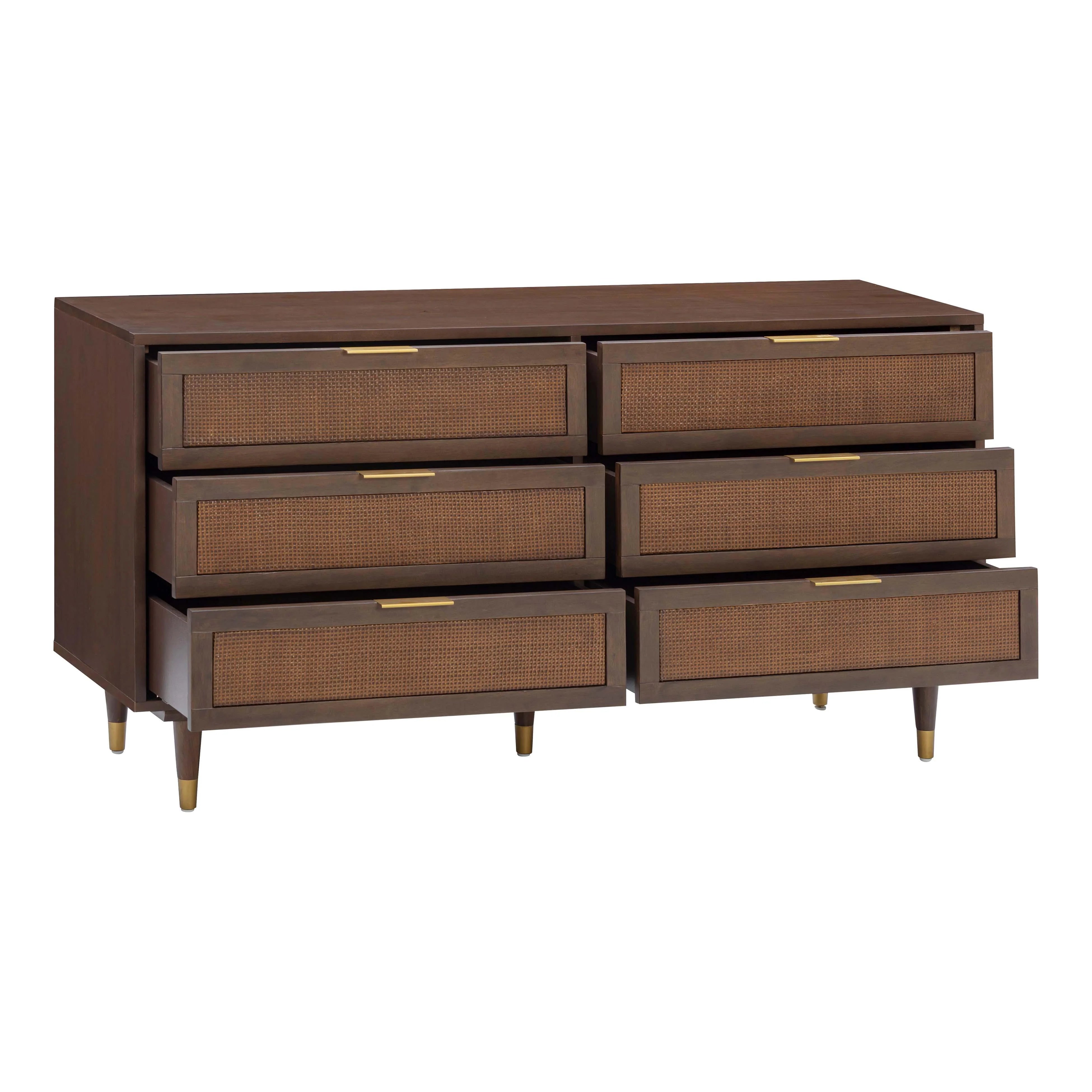 Commode Sierra à 6 tiroirs 