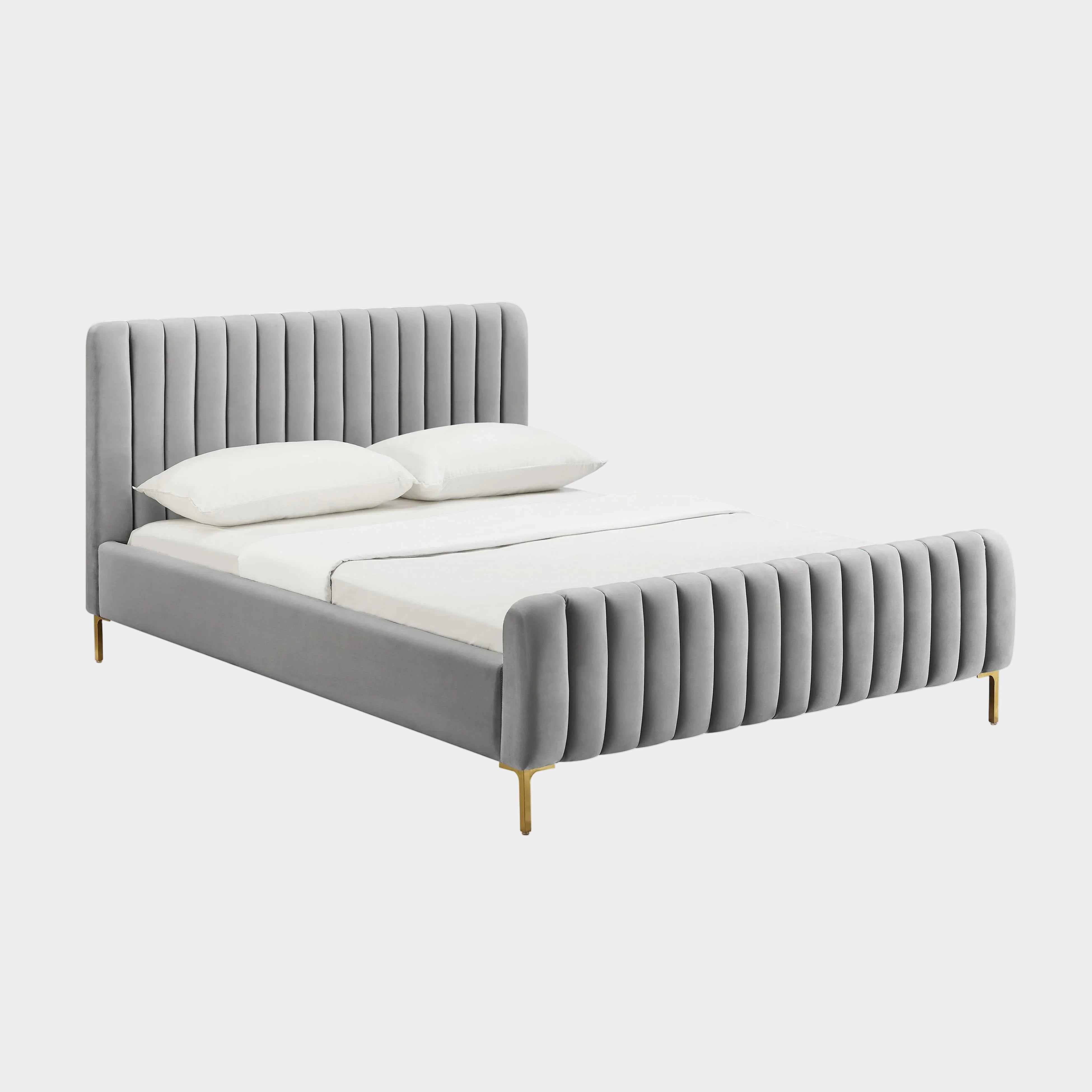 Angela Performance Velvet Bed