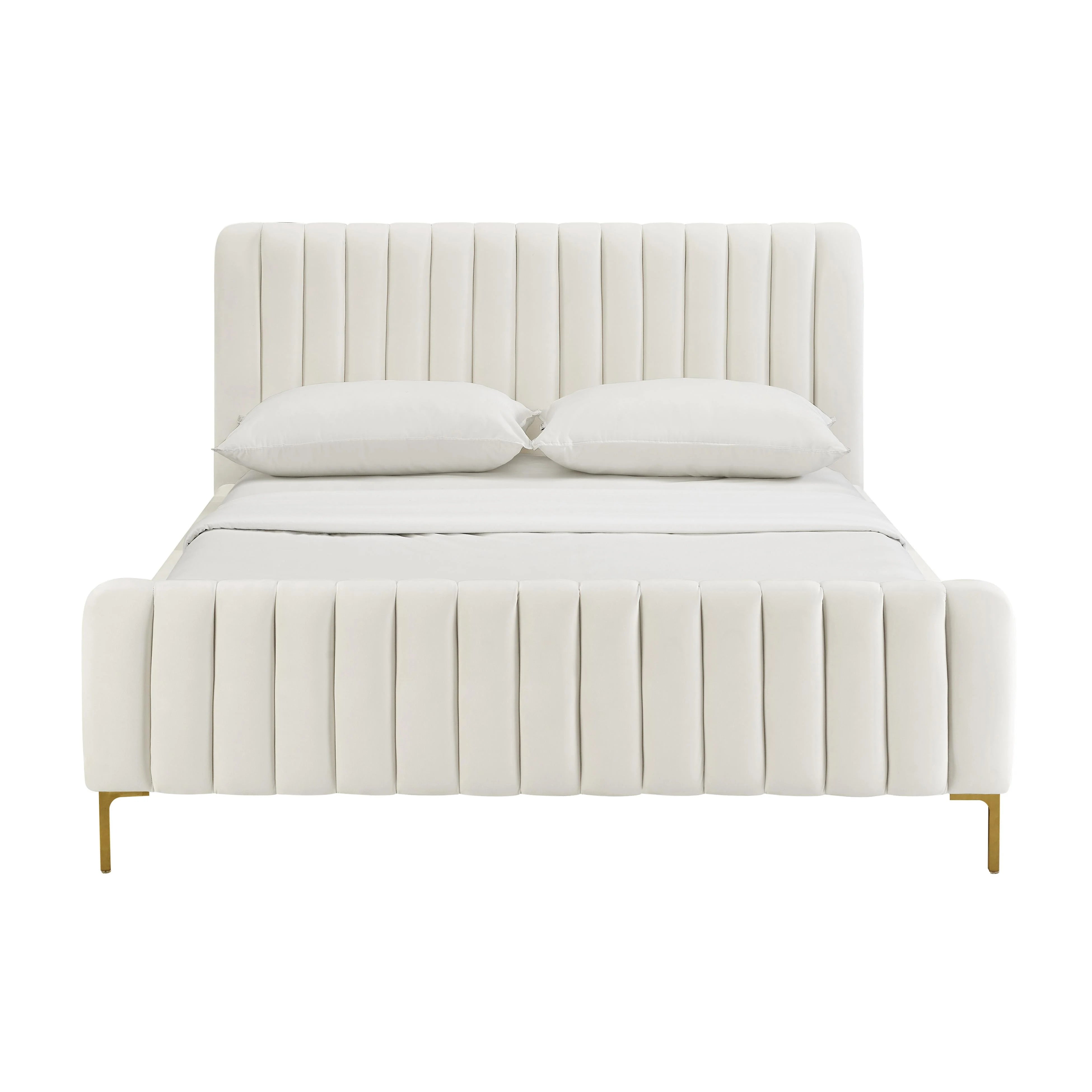 Angela Performance Velvet Bed