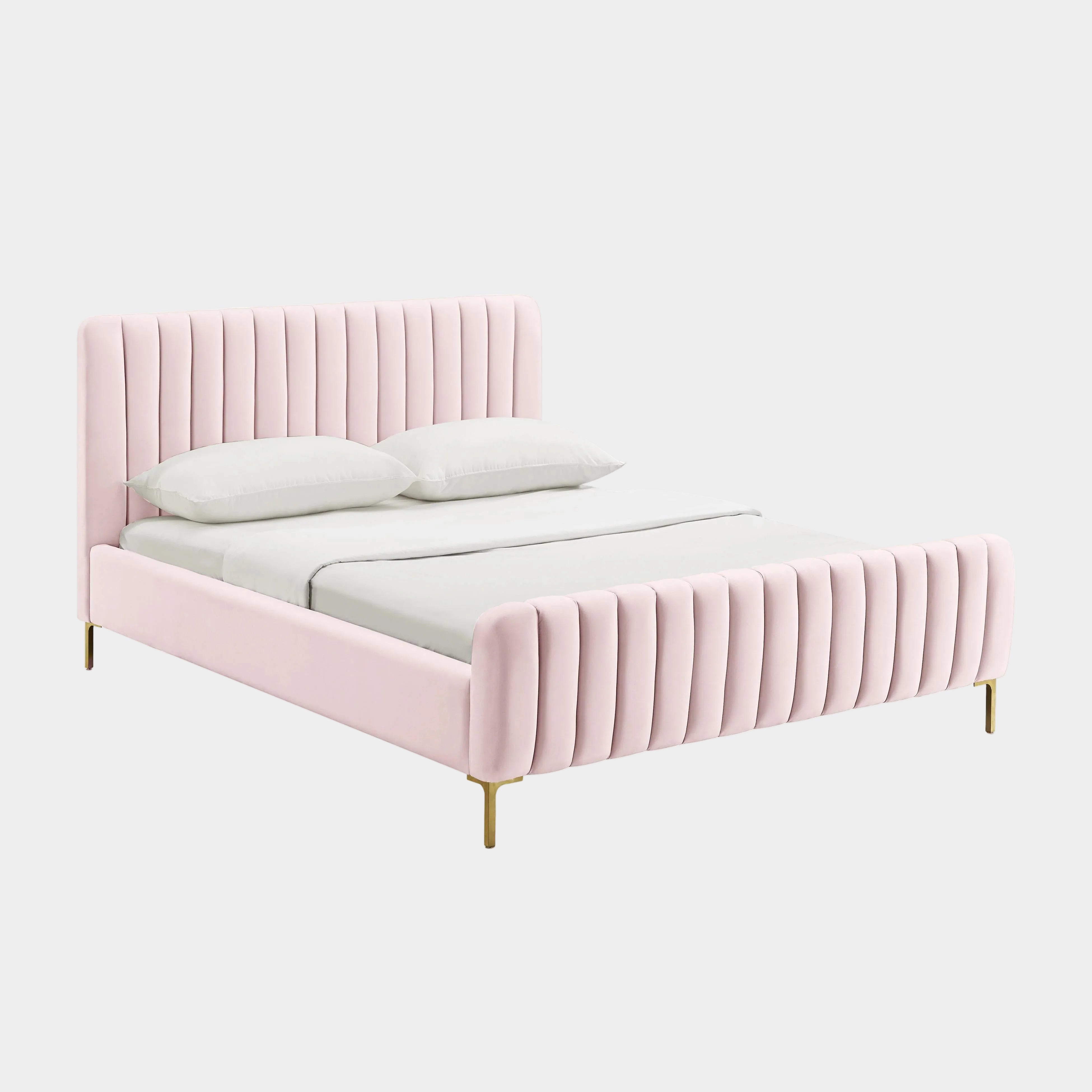 Angela Performance Velvet Bed