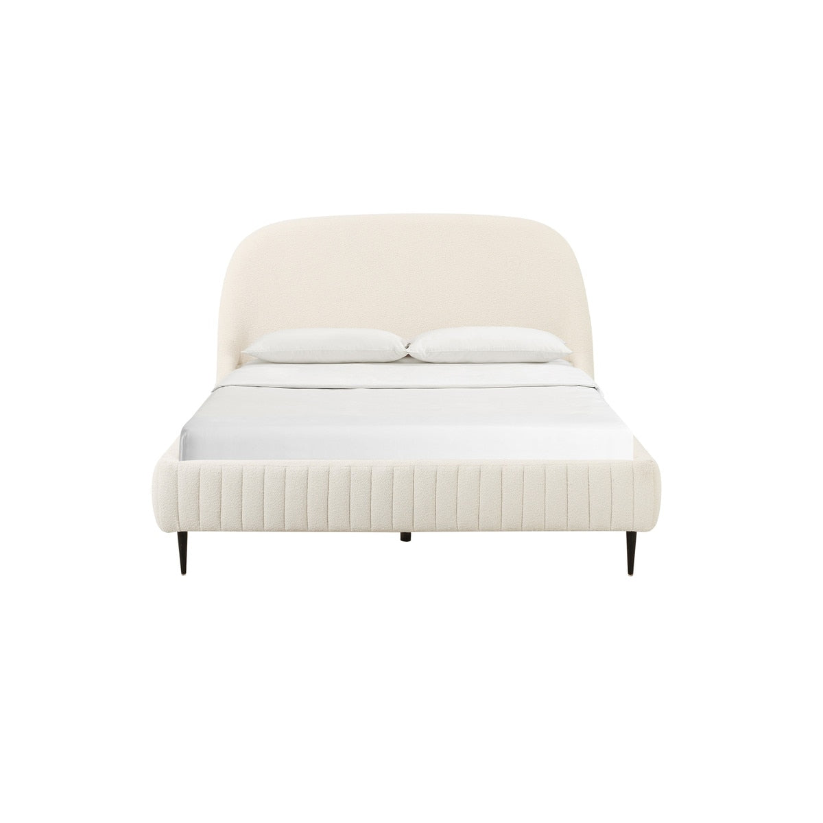 Denise Cream Boucle Bed