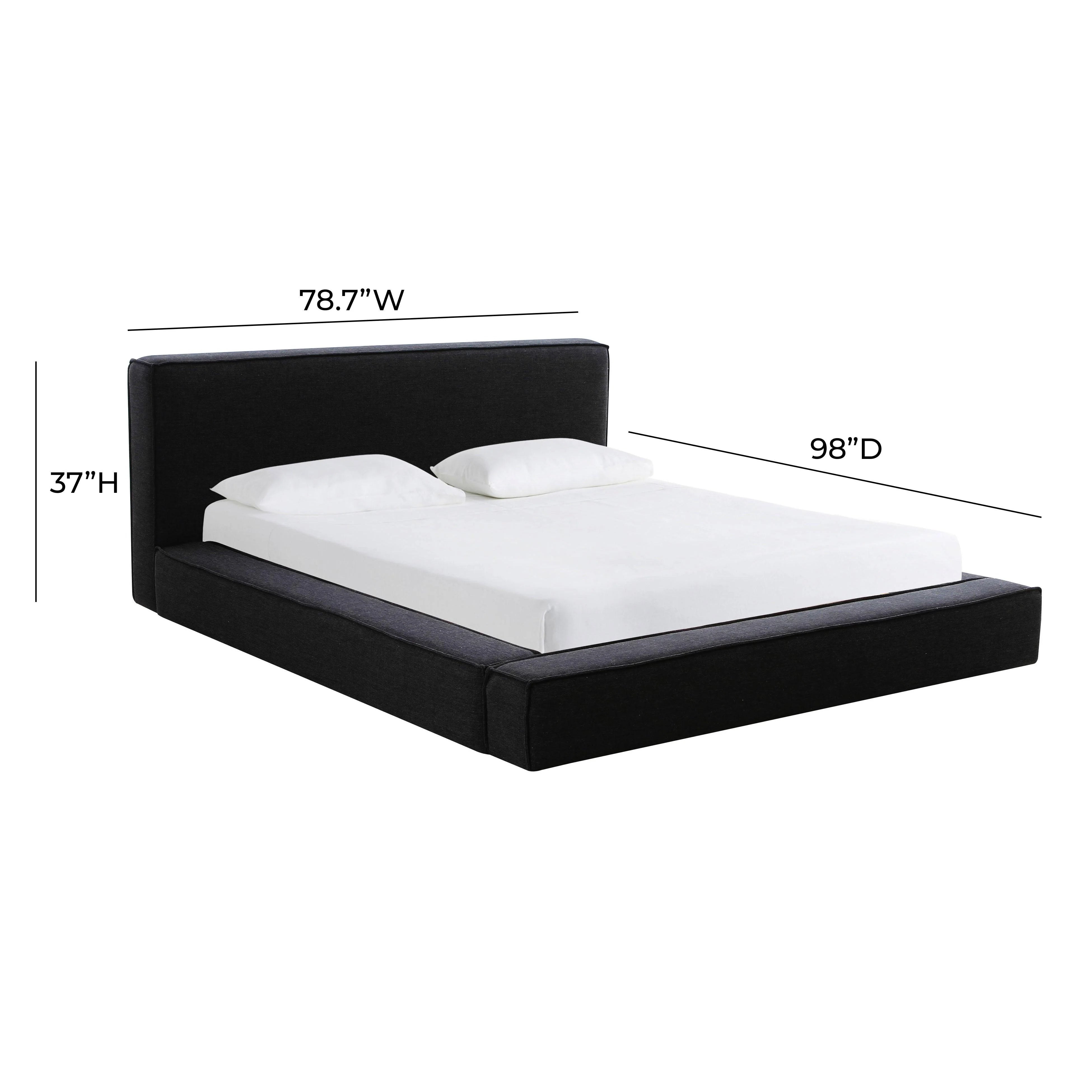 Olafur Performance Linen Upholstered Bed