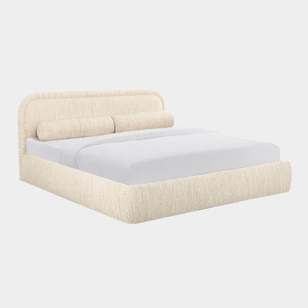 Murielle Textured Boucle Bed