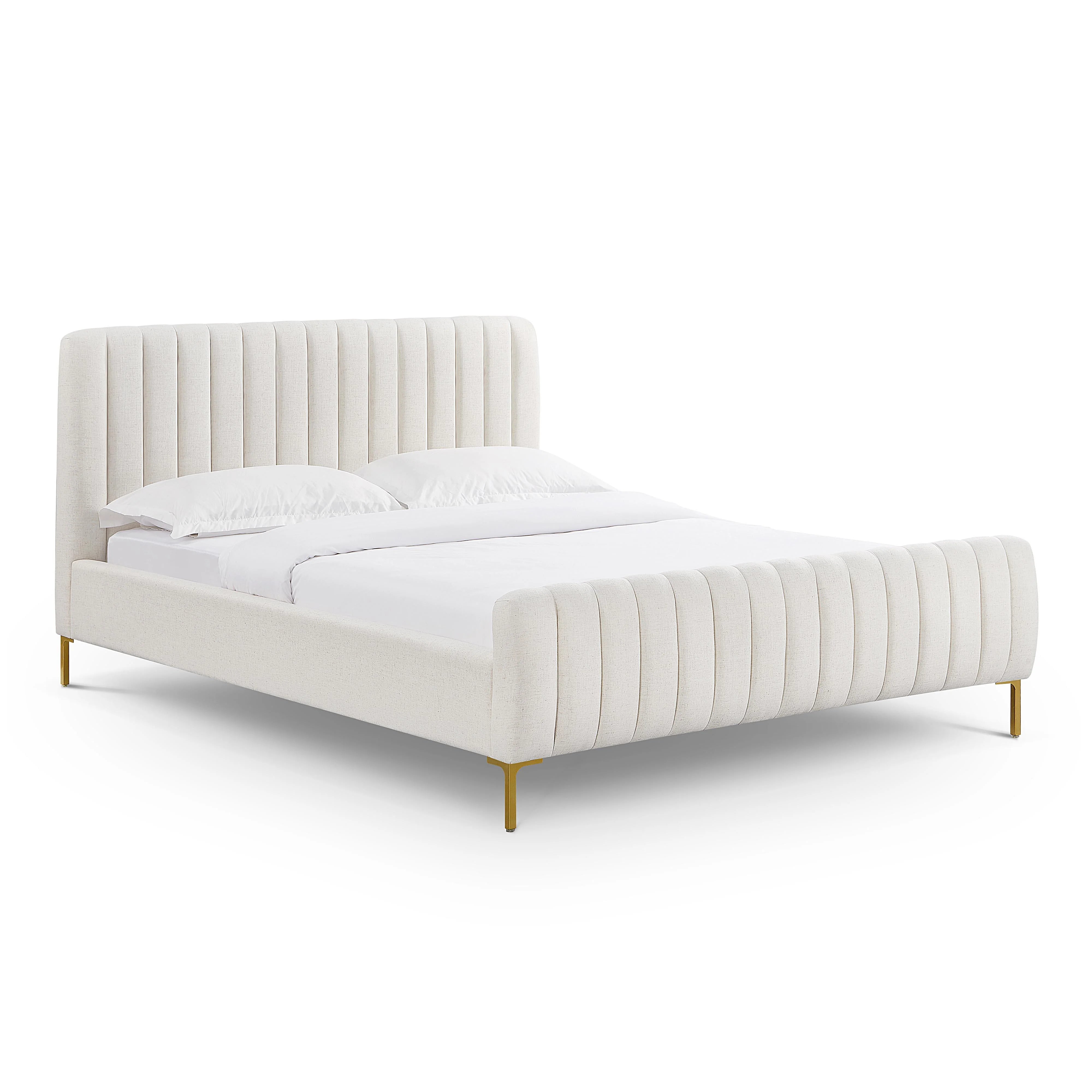 Angela Upcycled Performance Linen Bed
