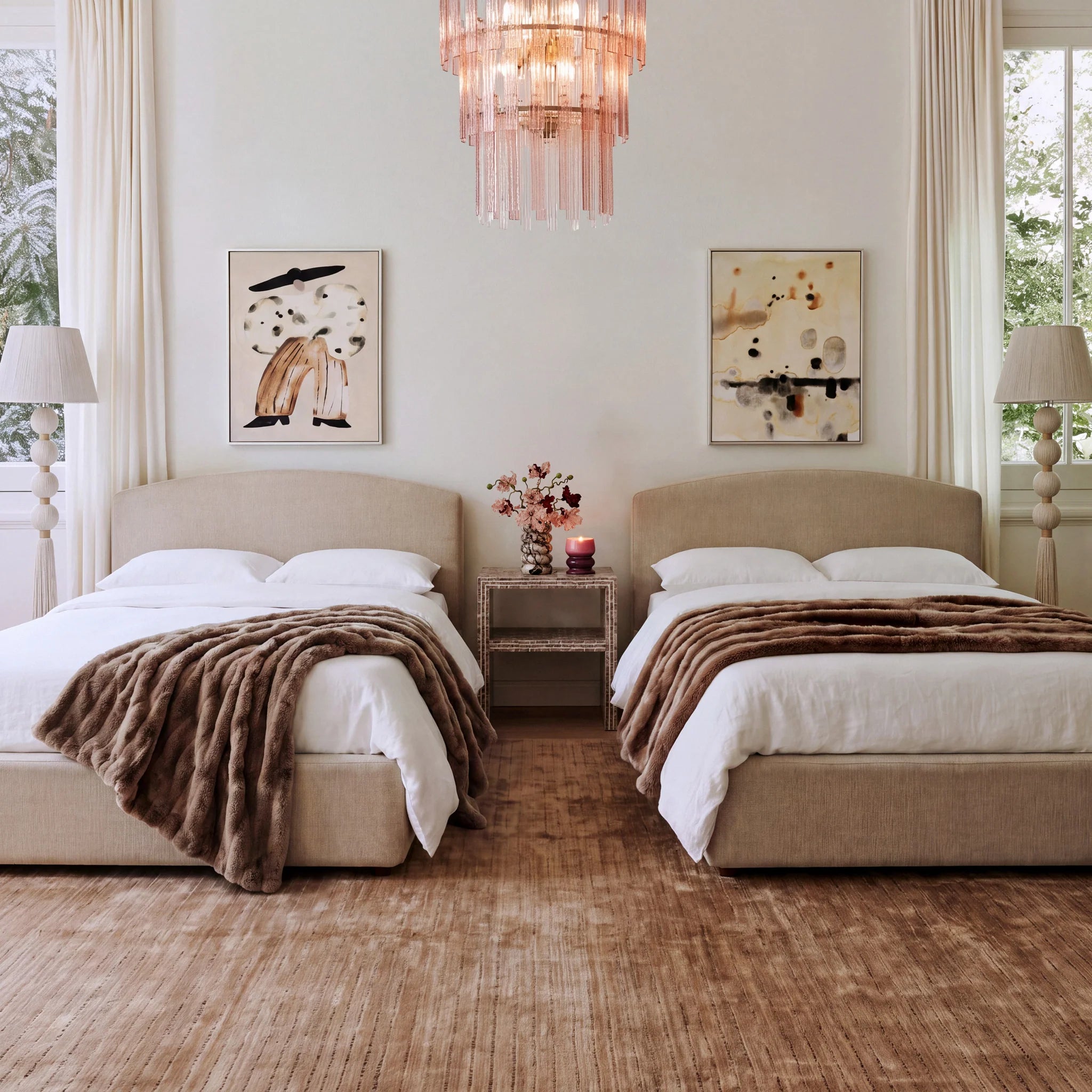 Leah Performance Chenille Bed