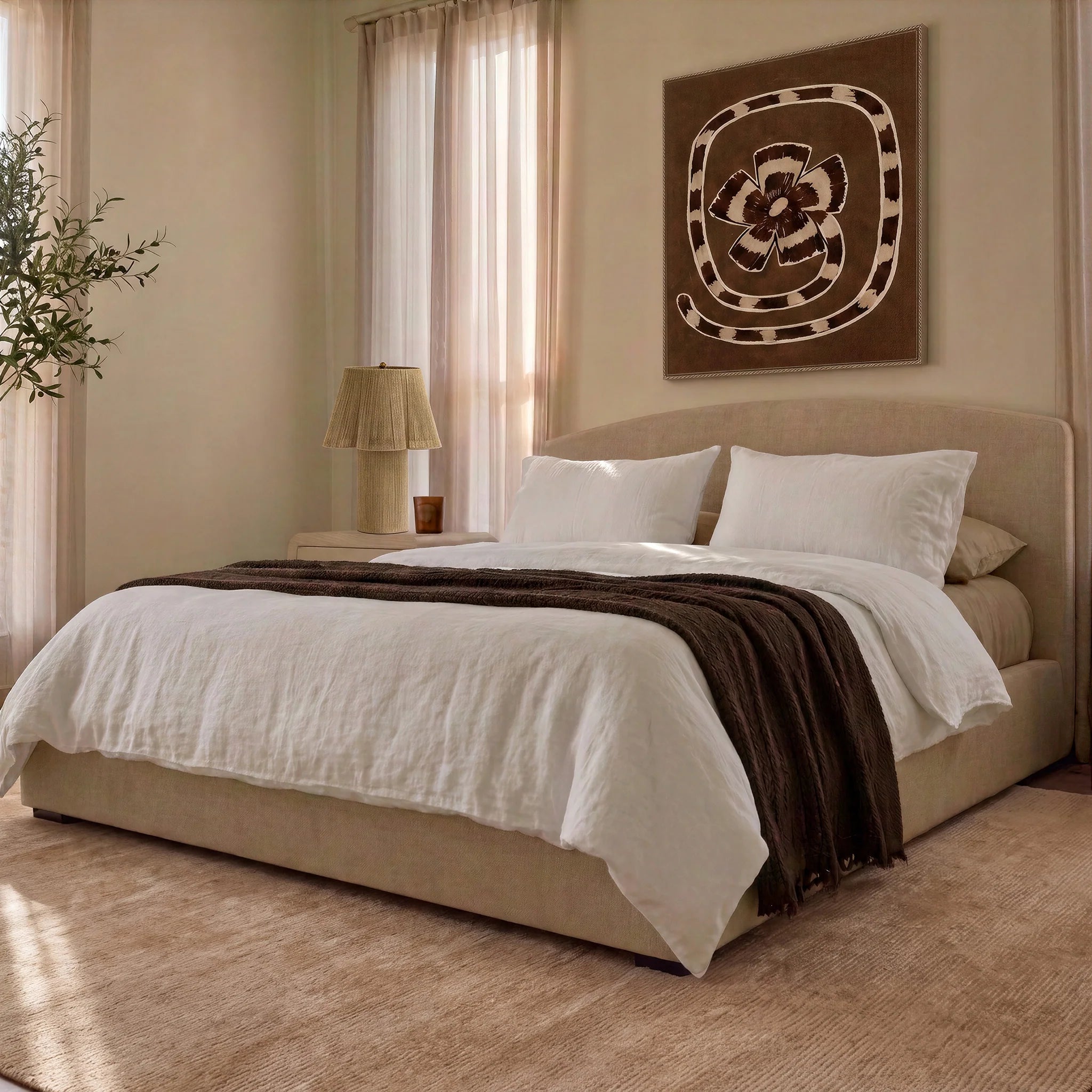 Leah Performance Chenille Bed