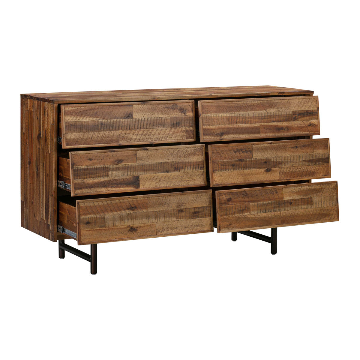 Bushwick Wooden 6 Drawer Dresser