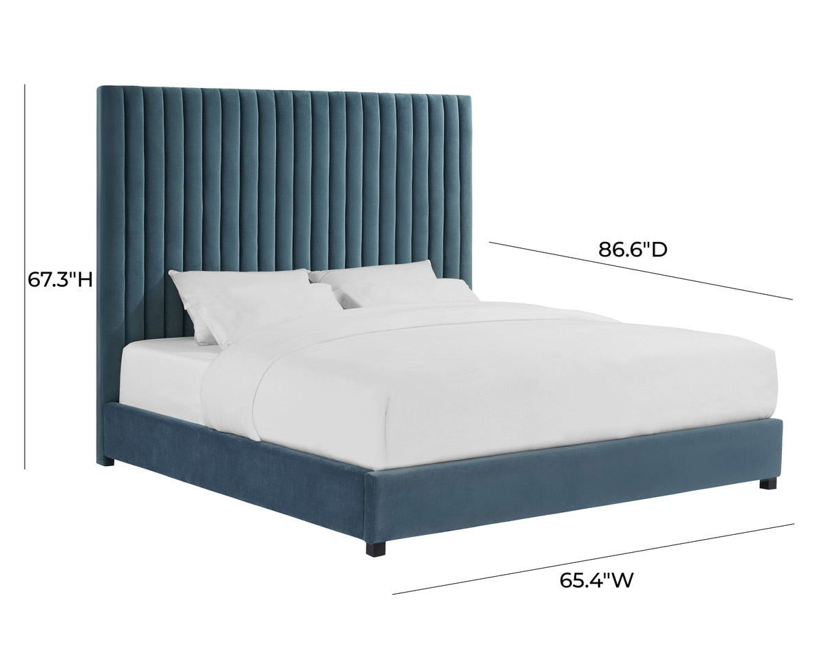 Arabelle Sea Blue Bed