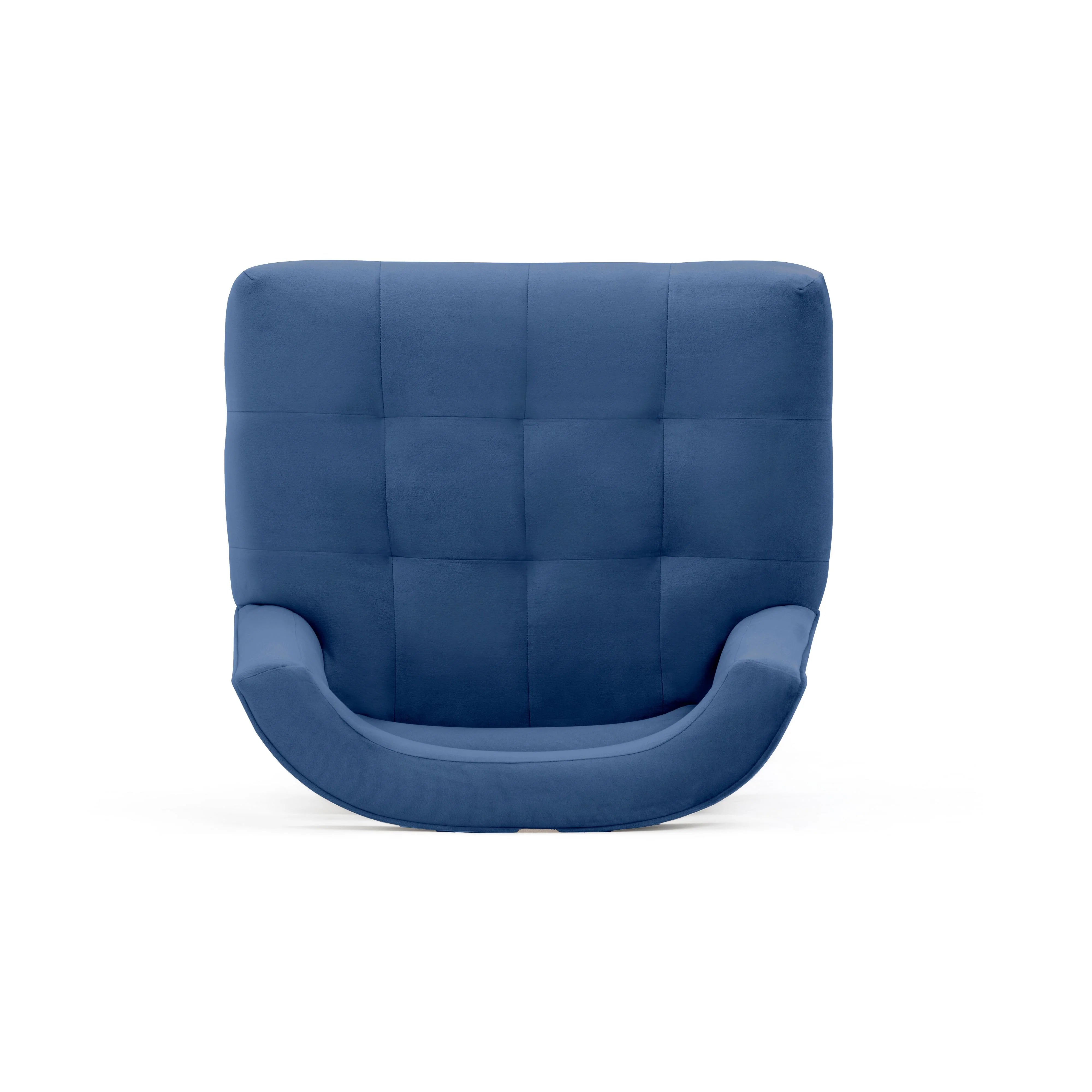 Tabouret de bar en velours bleu marine Hart