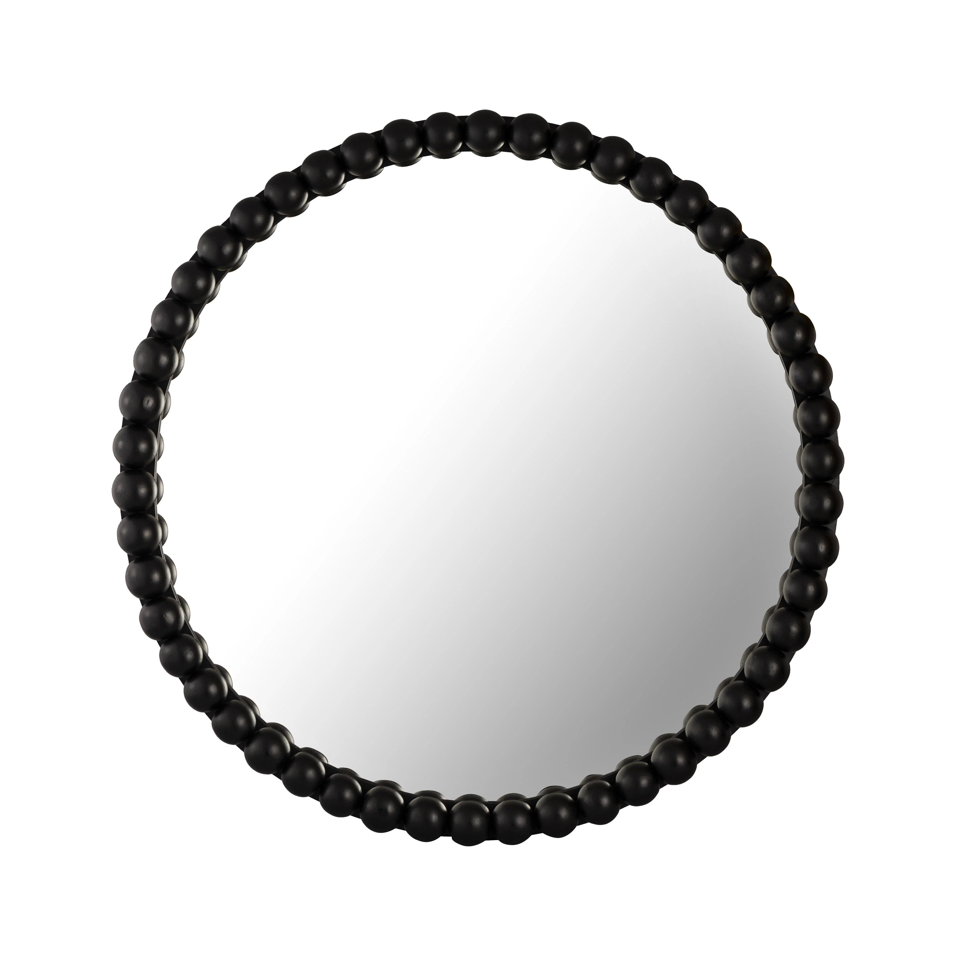 Miroir en bois blanc Baria
