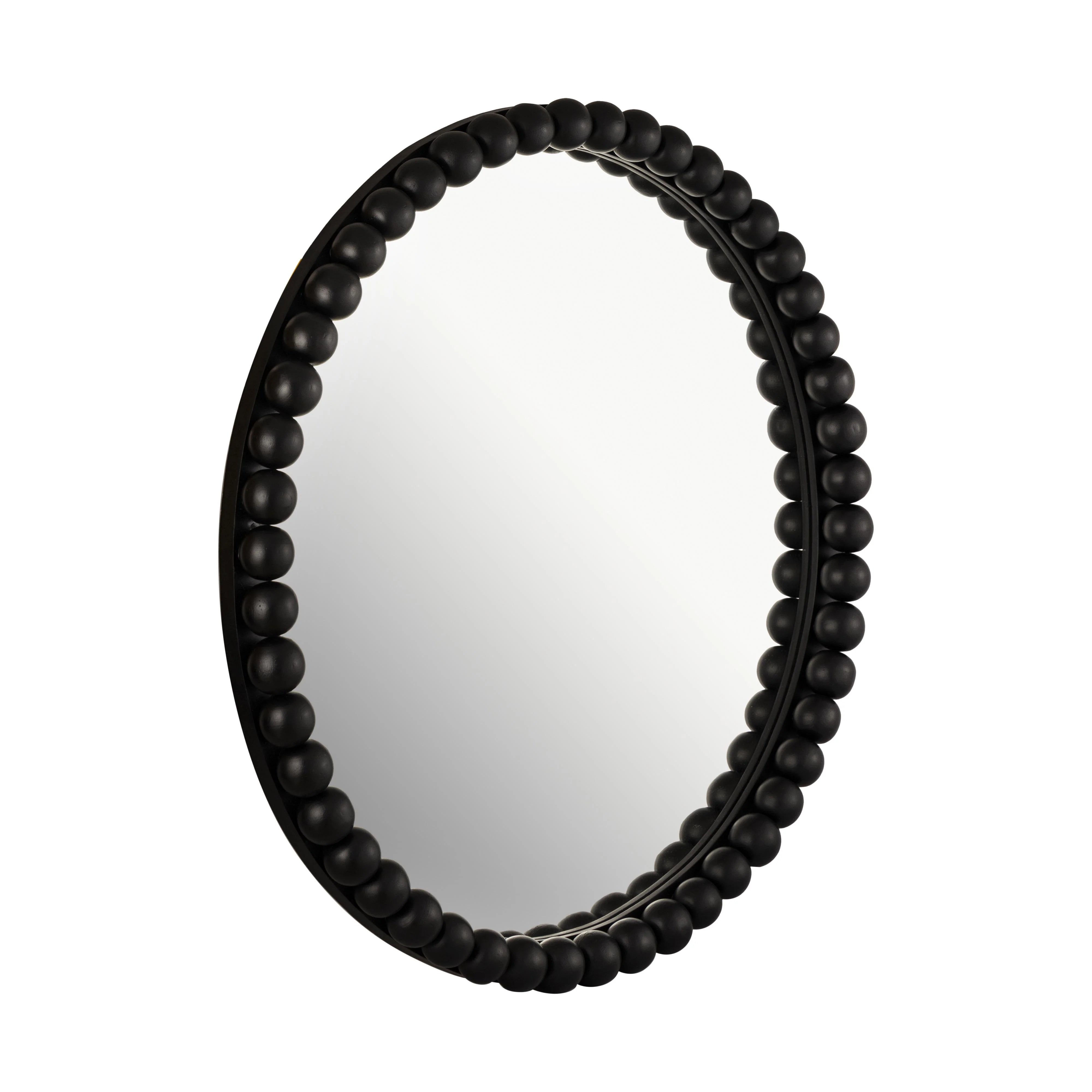Miroir en bois blanc Baria