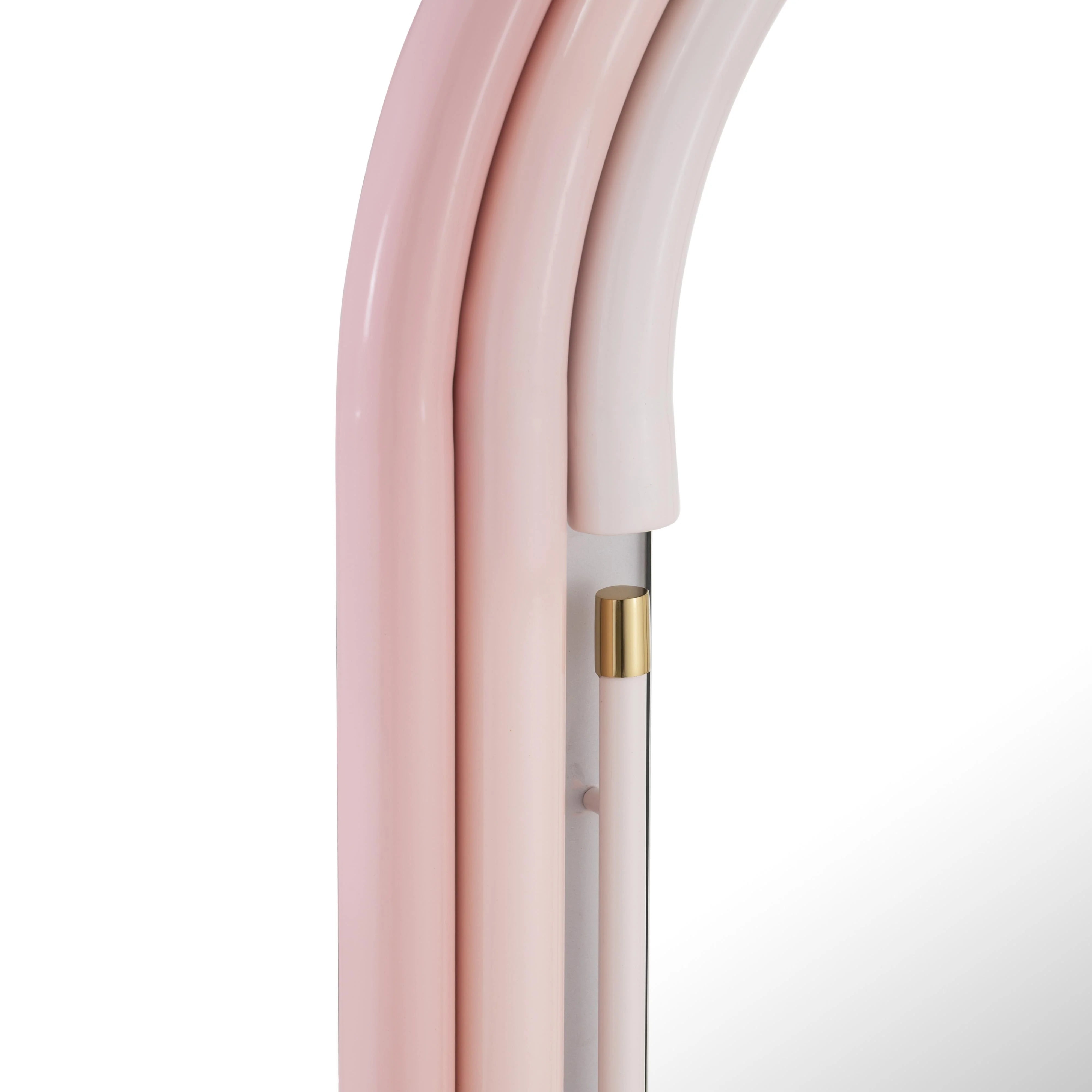 Neon Oval Wall Mirror (26"X50"-28"X58")