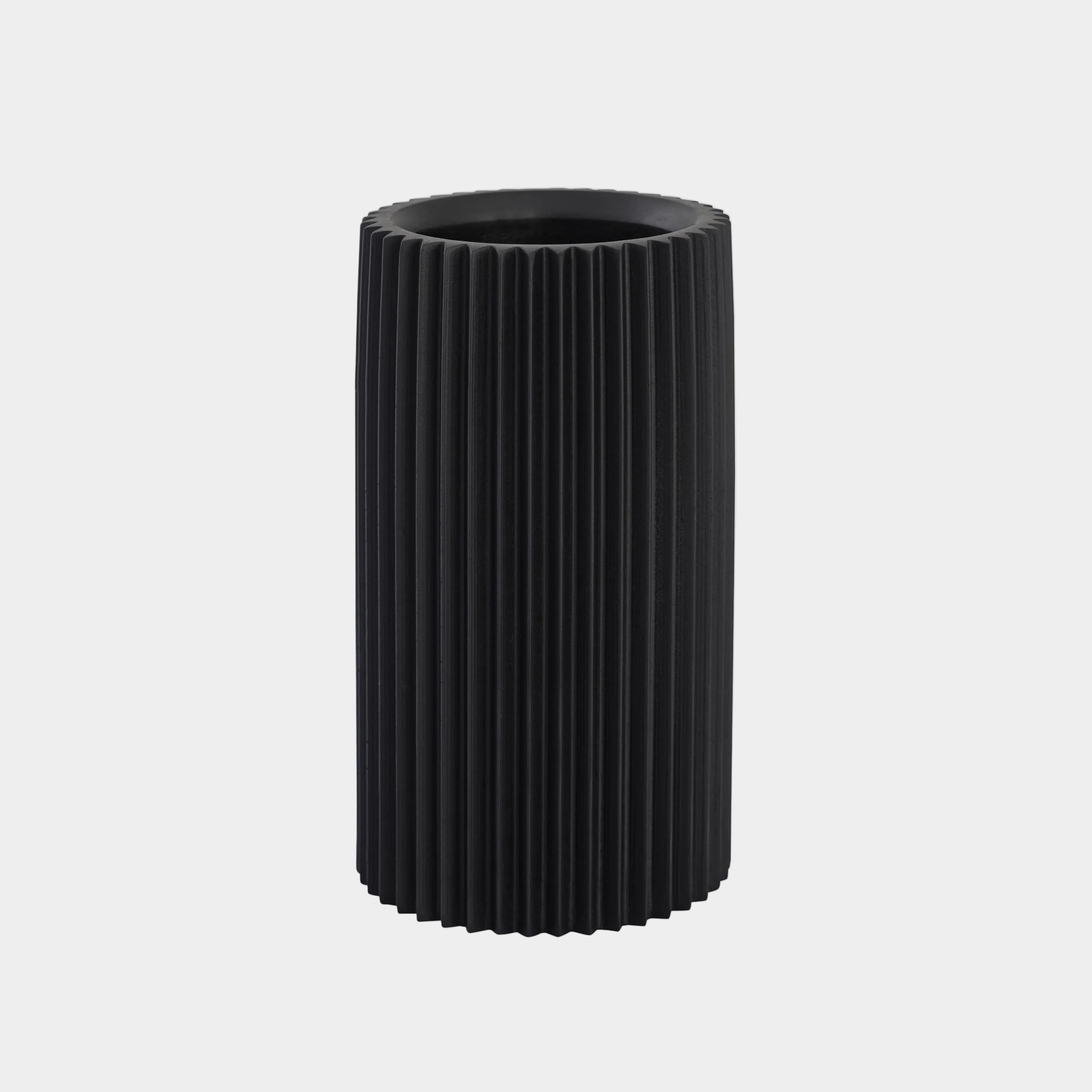 Vase de table en béton blanc Jenna