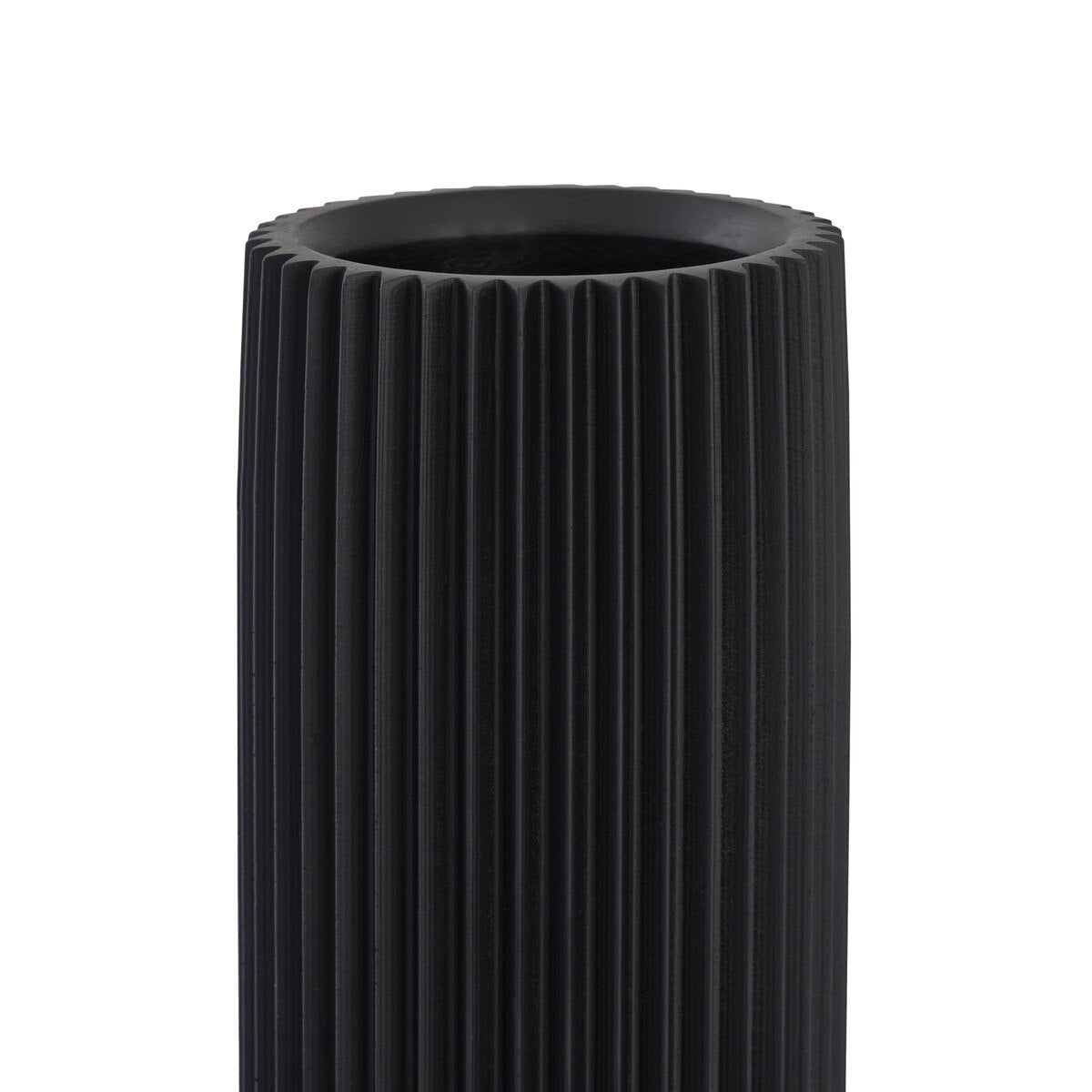 Jenna Black Concrete Table Vase