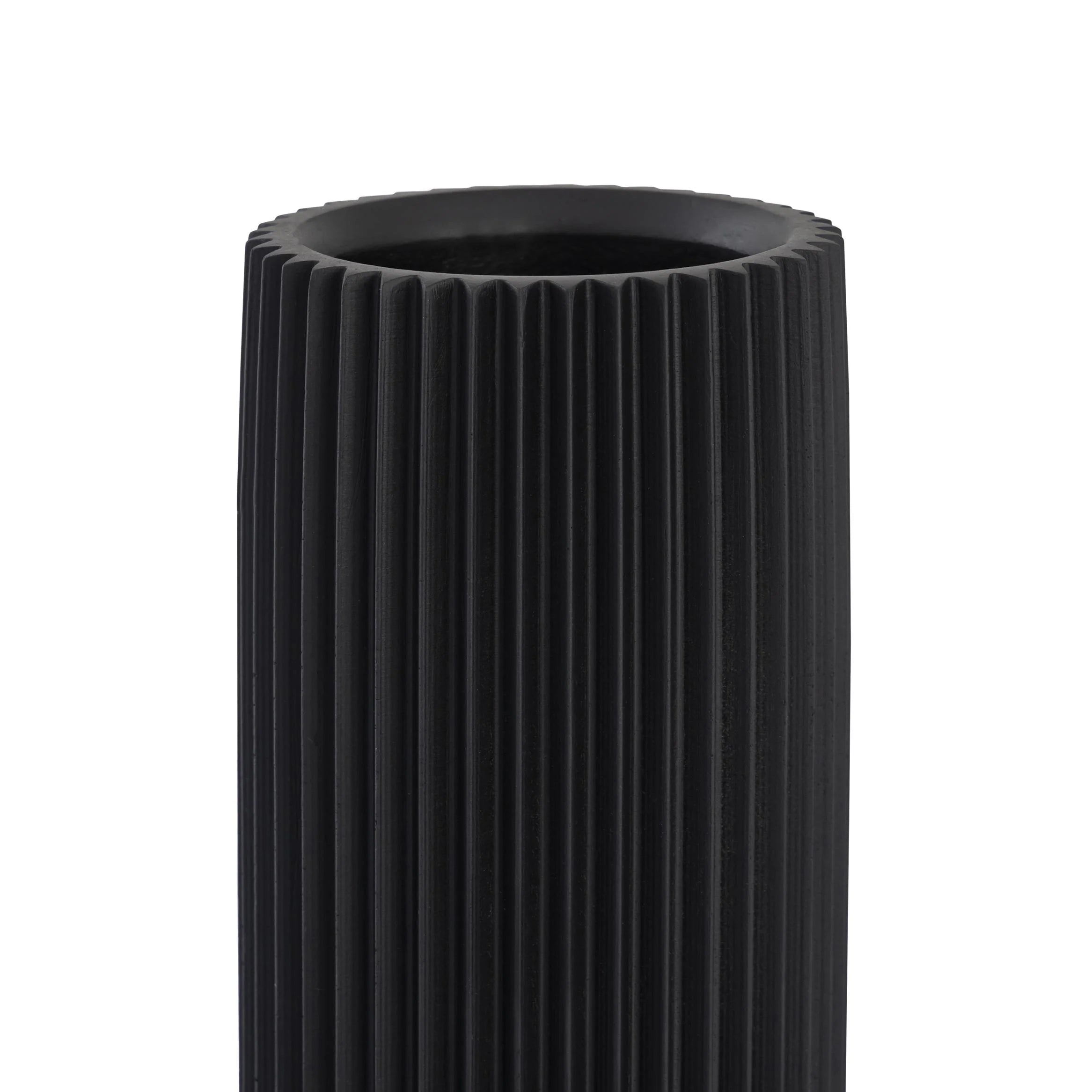 Vase de table en béton blanc Jenna