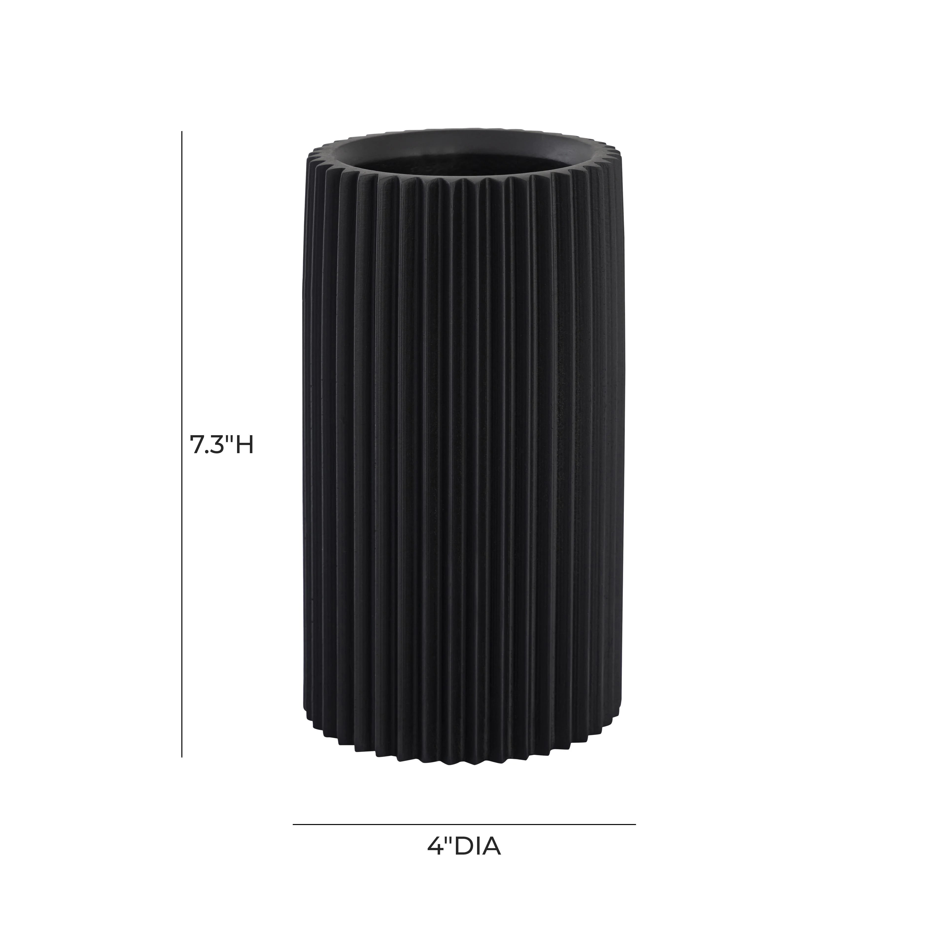 Vase de table en béton blanc Jenna