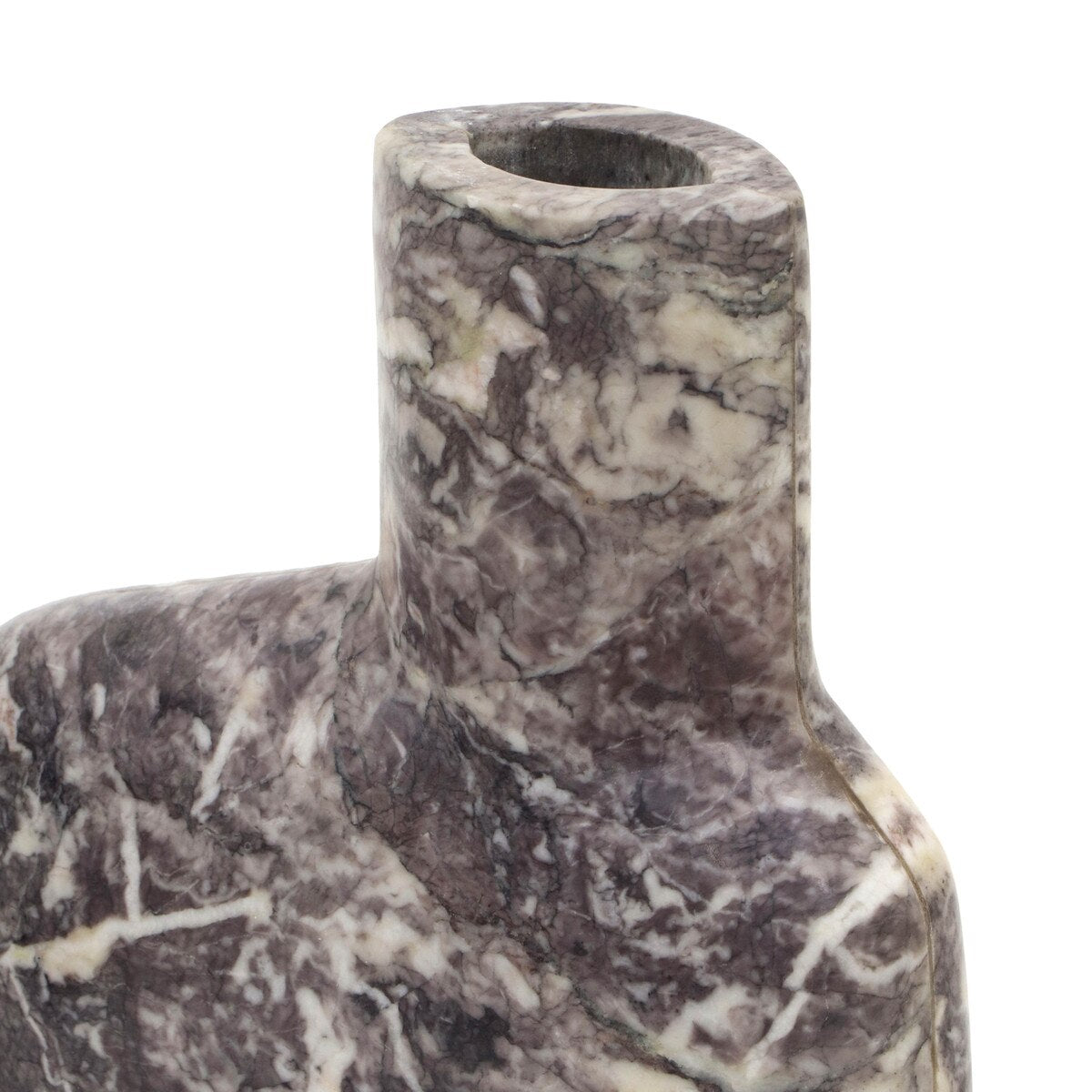 Pika Grey Marble Vase - Large