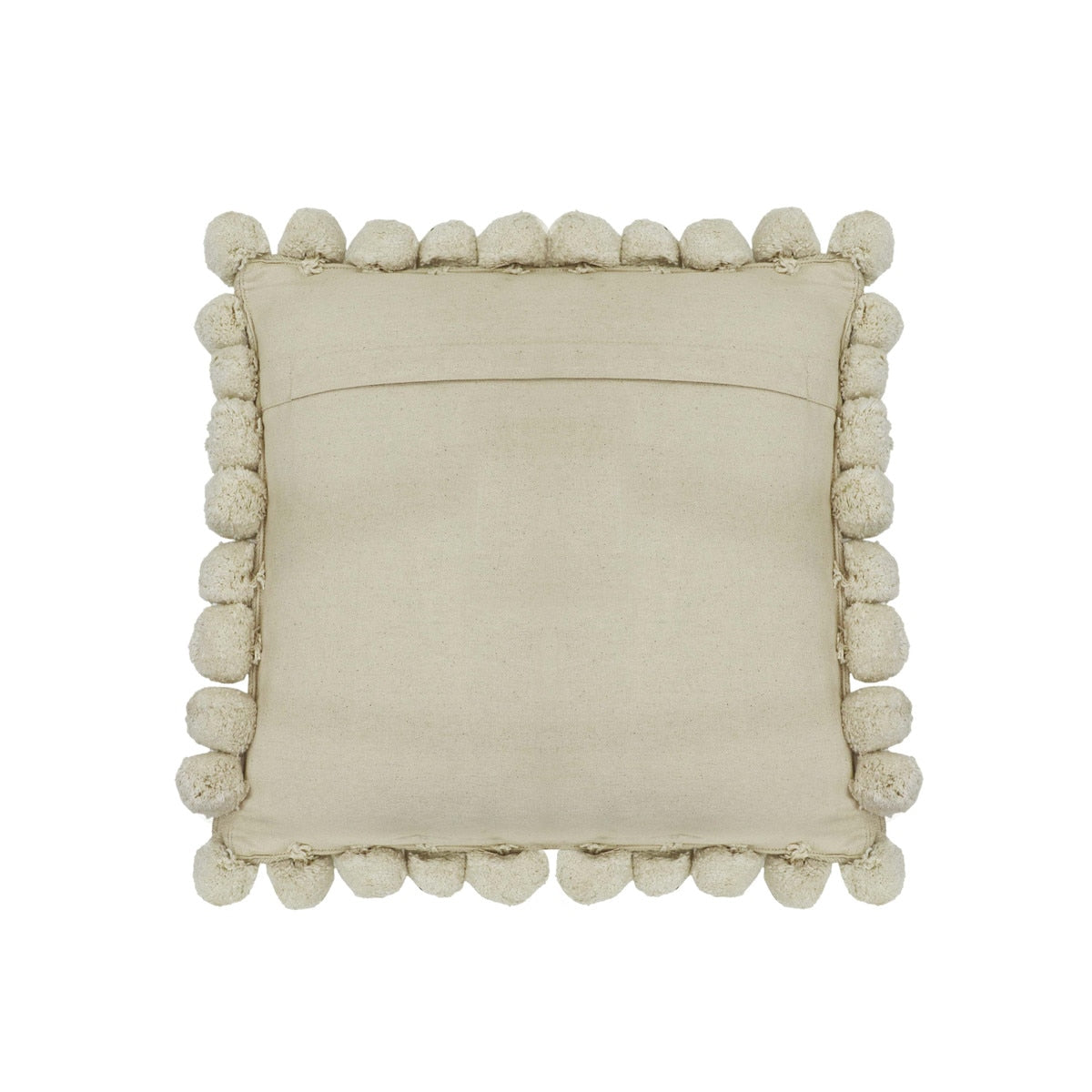 Adelyn Natural 17" Square Accent Pillow