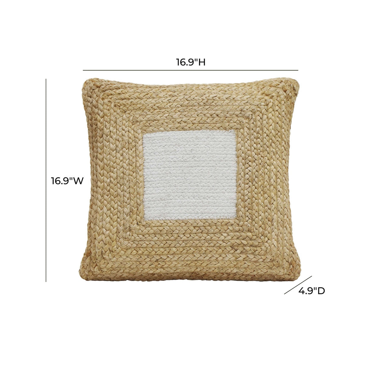 Blank Mind  Square Accent Pillow