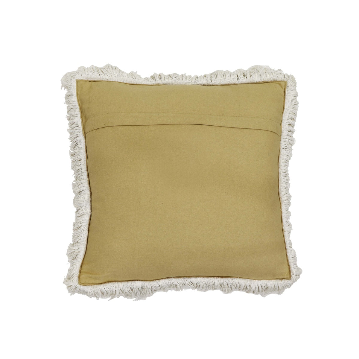 Emerge Natural 17" Square Accent Pillow