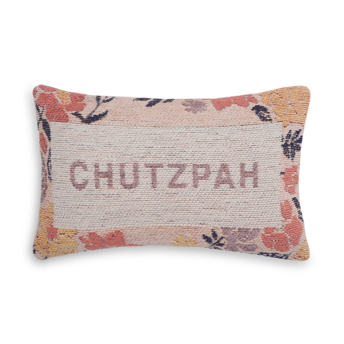 Chutzpah Jacquard Woven Pillow