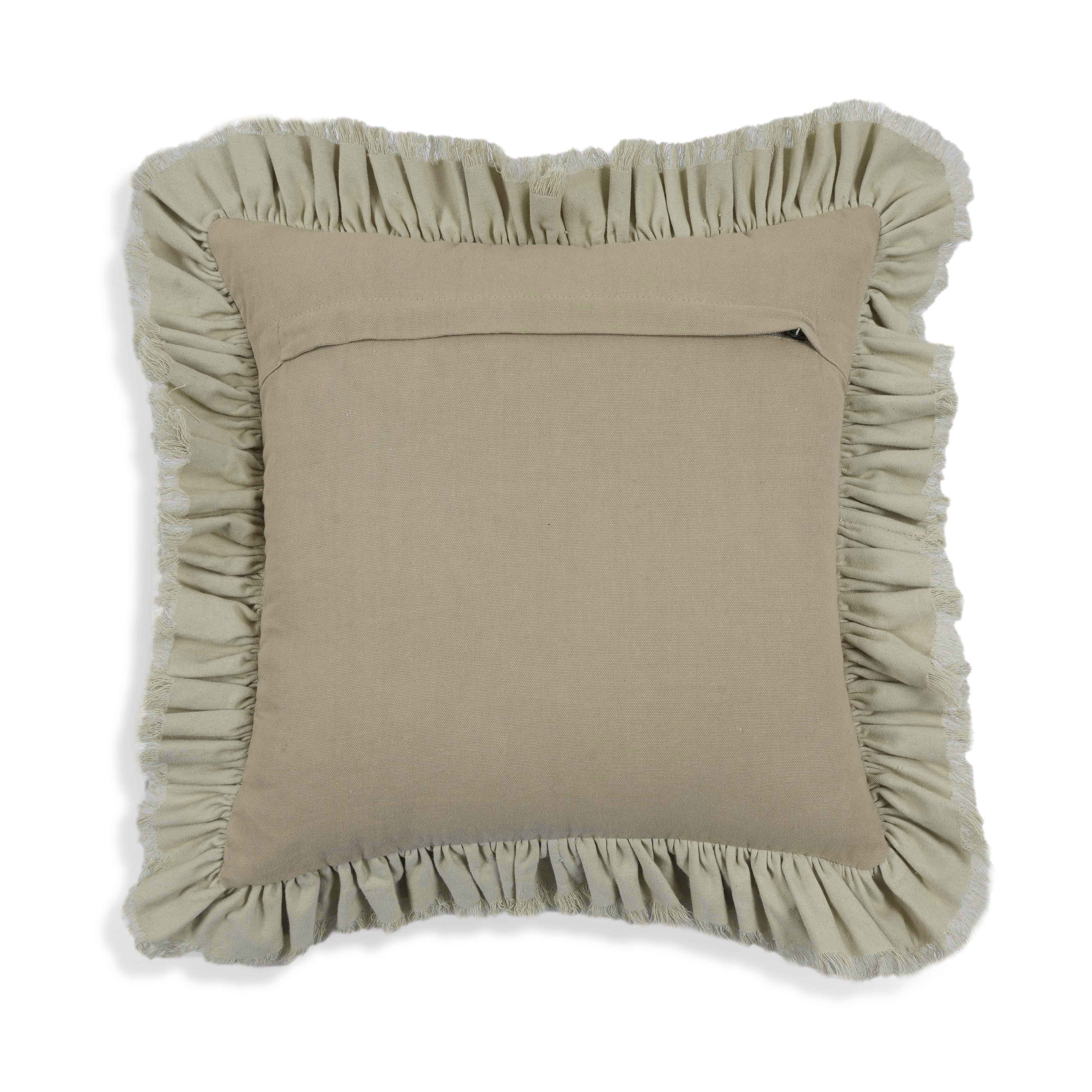 Alessia 20.5" Distressed Velvet Square Throw Pillow