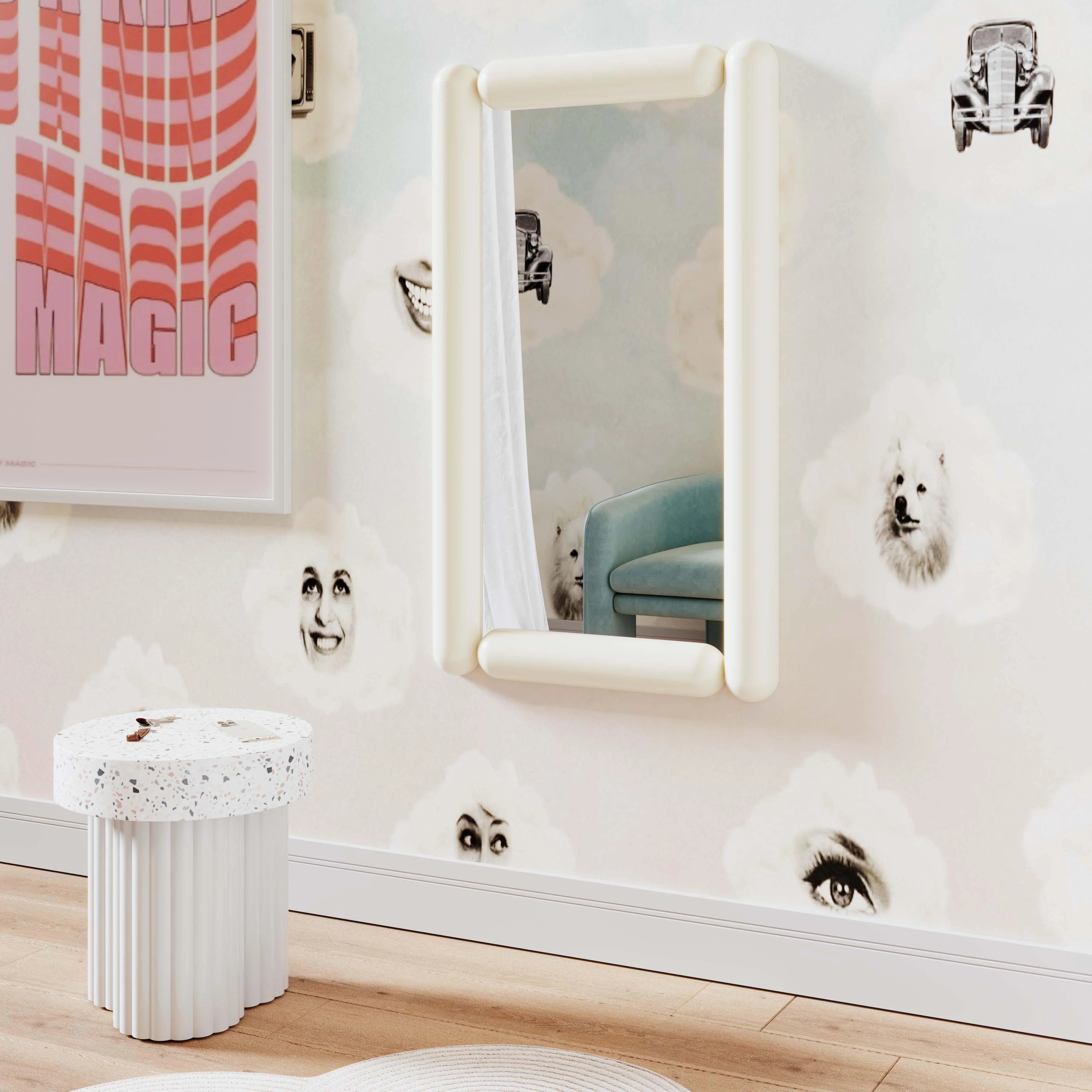 Cozzi 28"X48" Wall Mirror