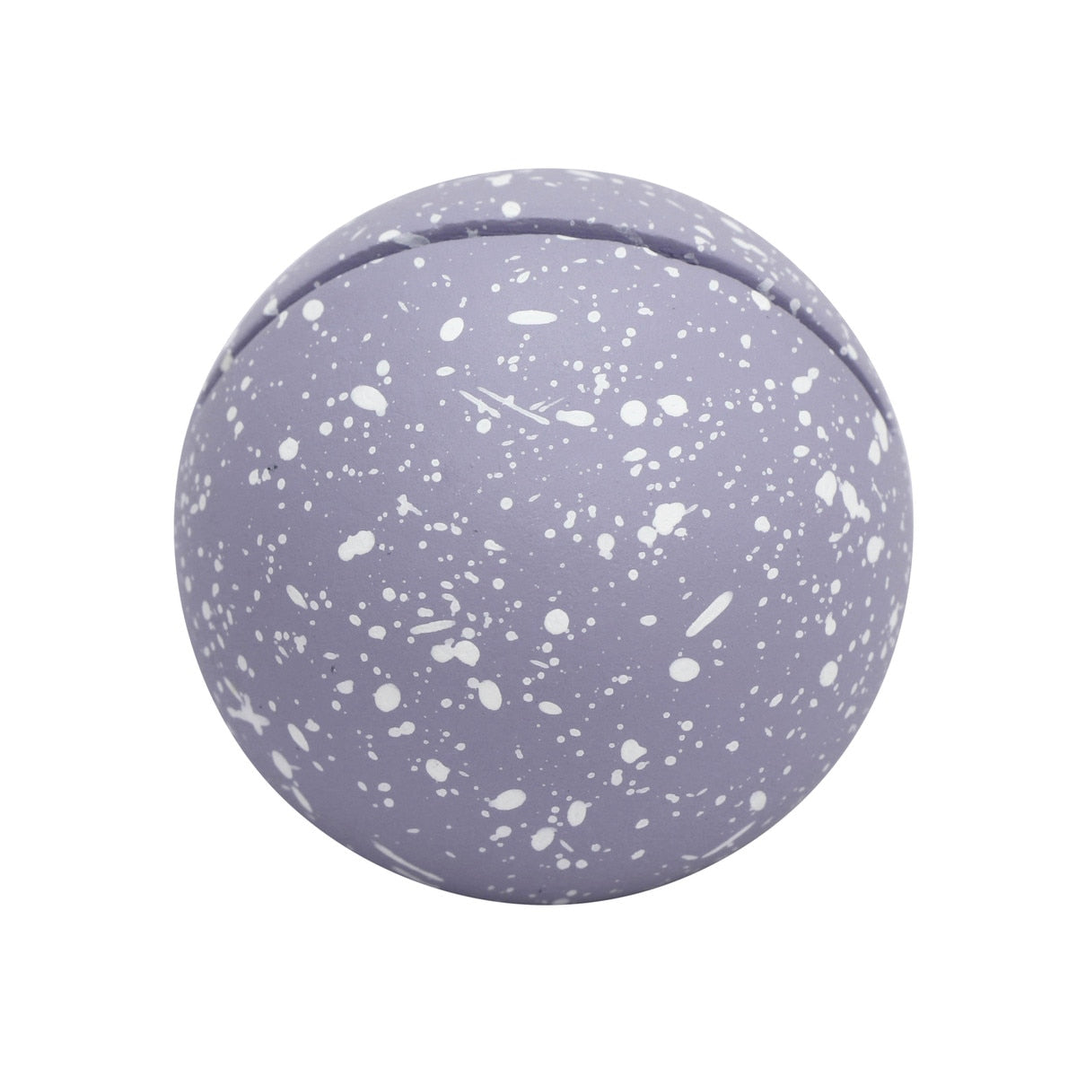 Gabby Speckled Purple Round Card Holder - Set of 4