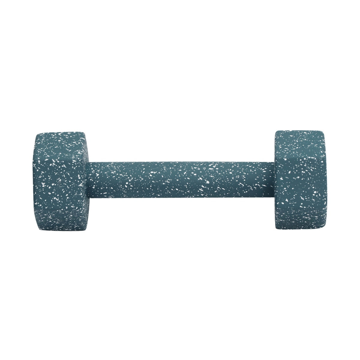 Gabby Speckled Blue Decorative Dumbbell