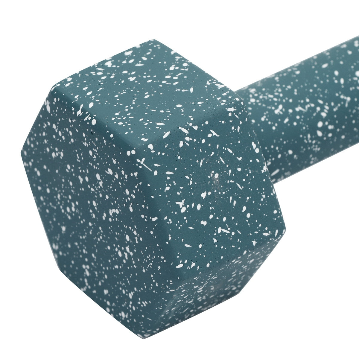 Gabby Speckled Blue Decorative Dumbbell