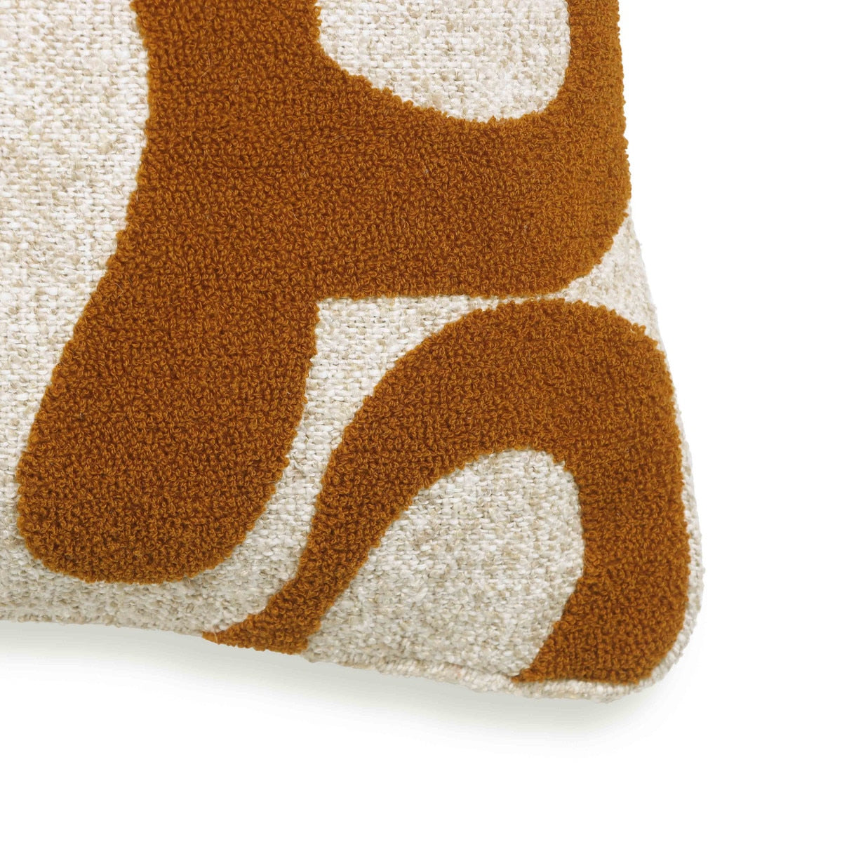 Bonney Rust Orange Boucle Accent Cushion