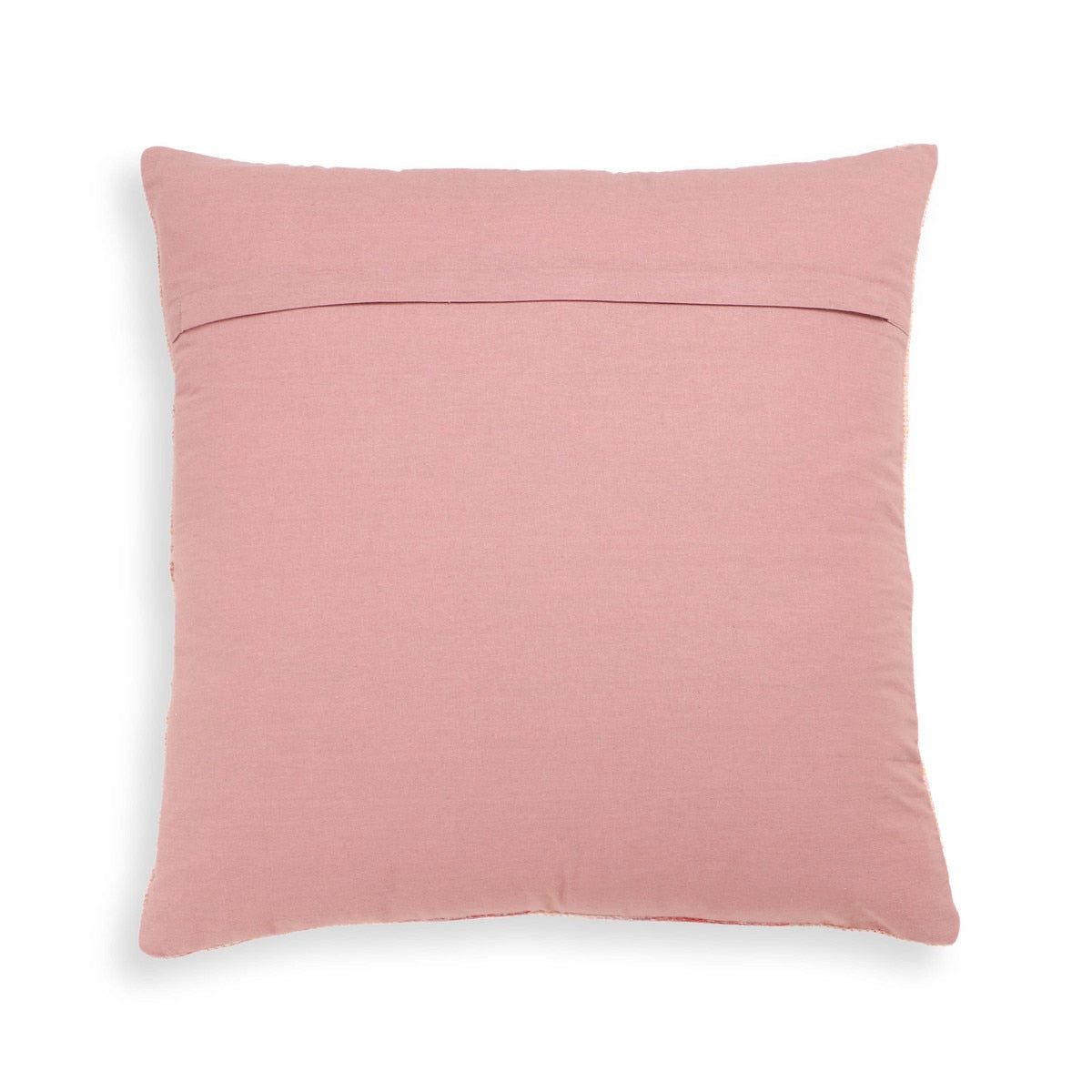 Coussin décoratif carré rose persan de 20 po