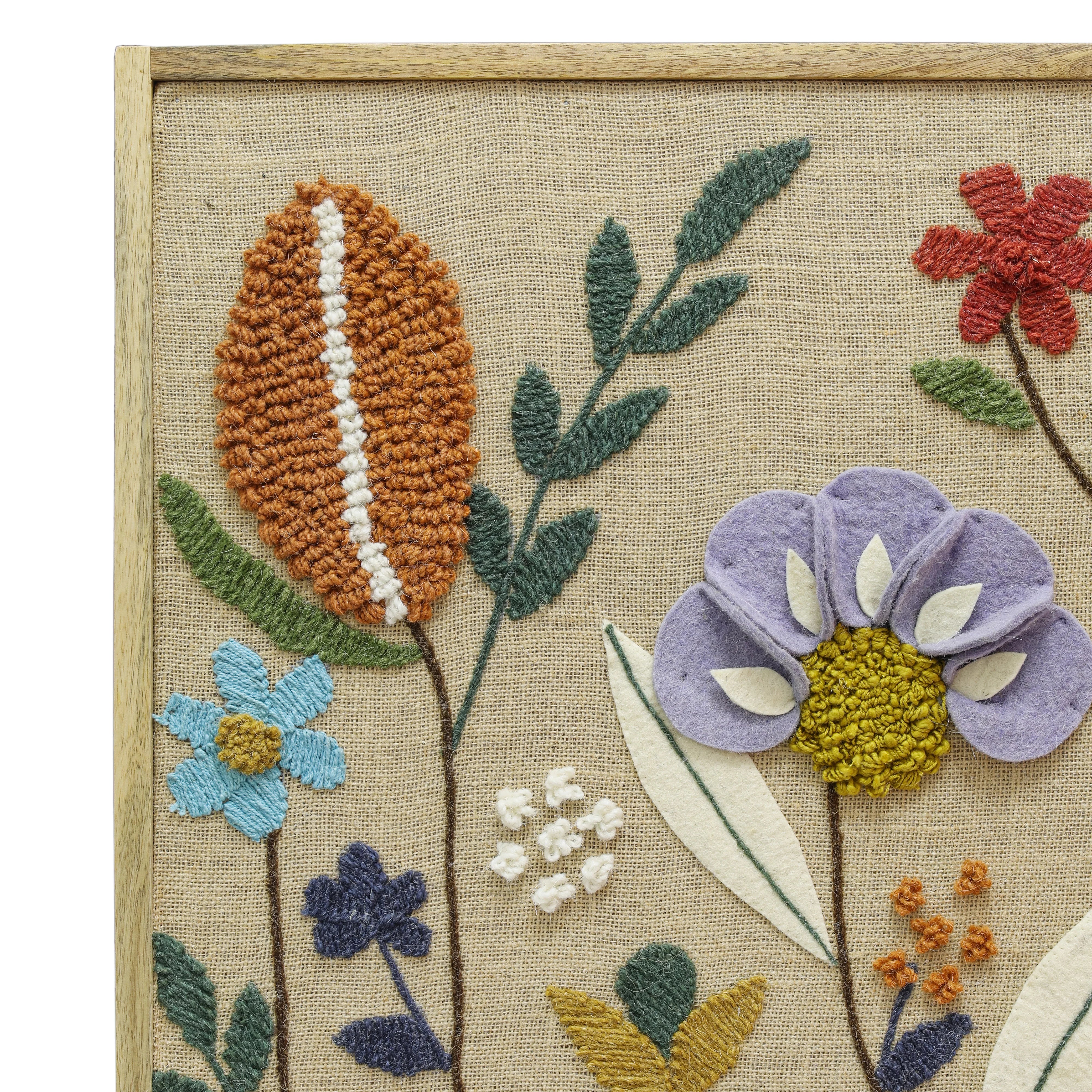 Muro "Sprout" Embroidered Wall Art