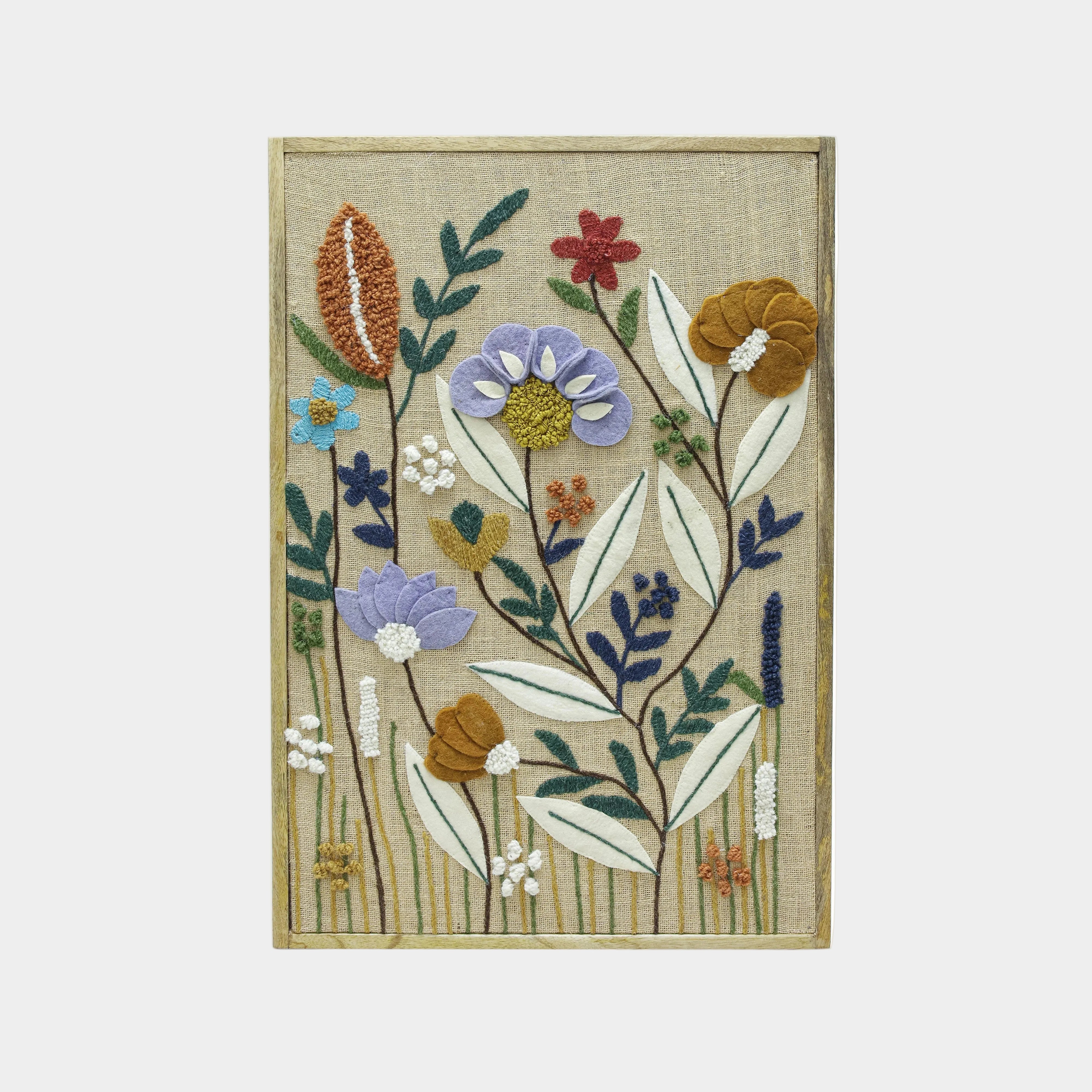 Muro "Sprout" Embroidered Wall Art