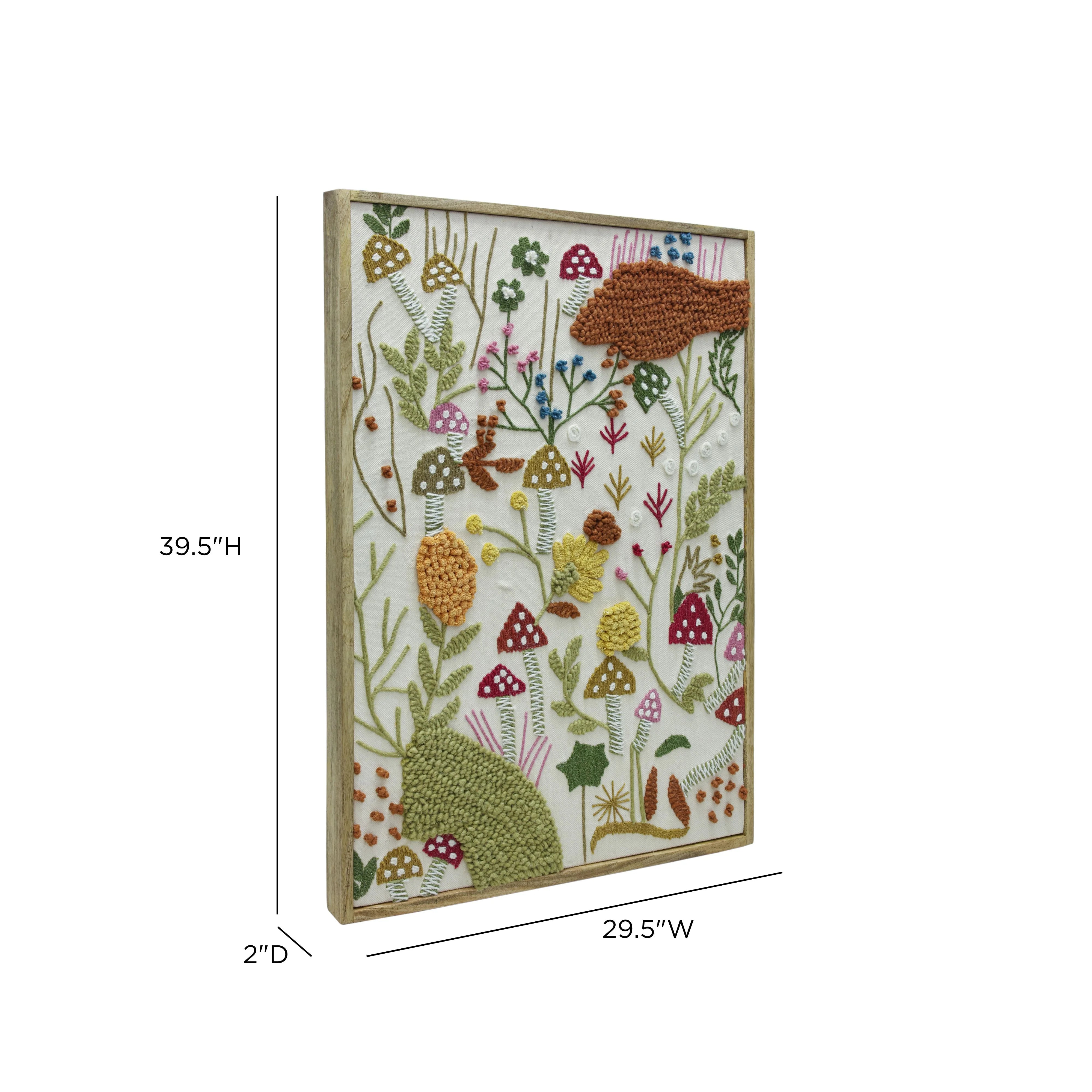 Muro "Forage" Embroidered Wall Art