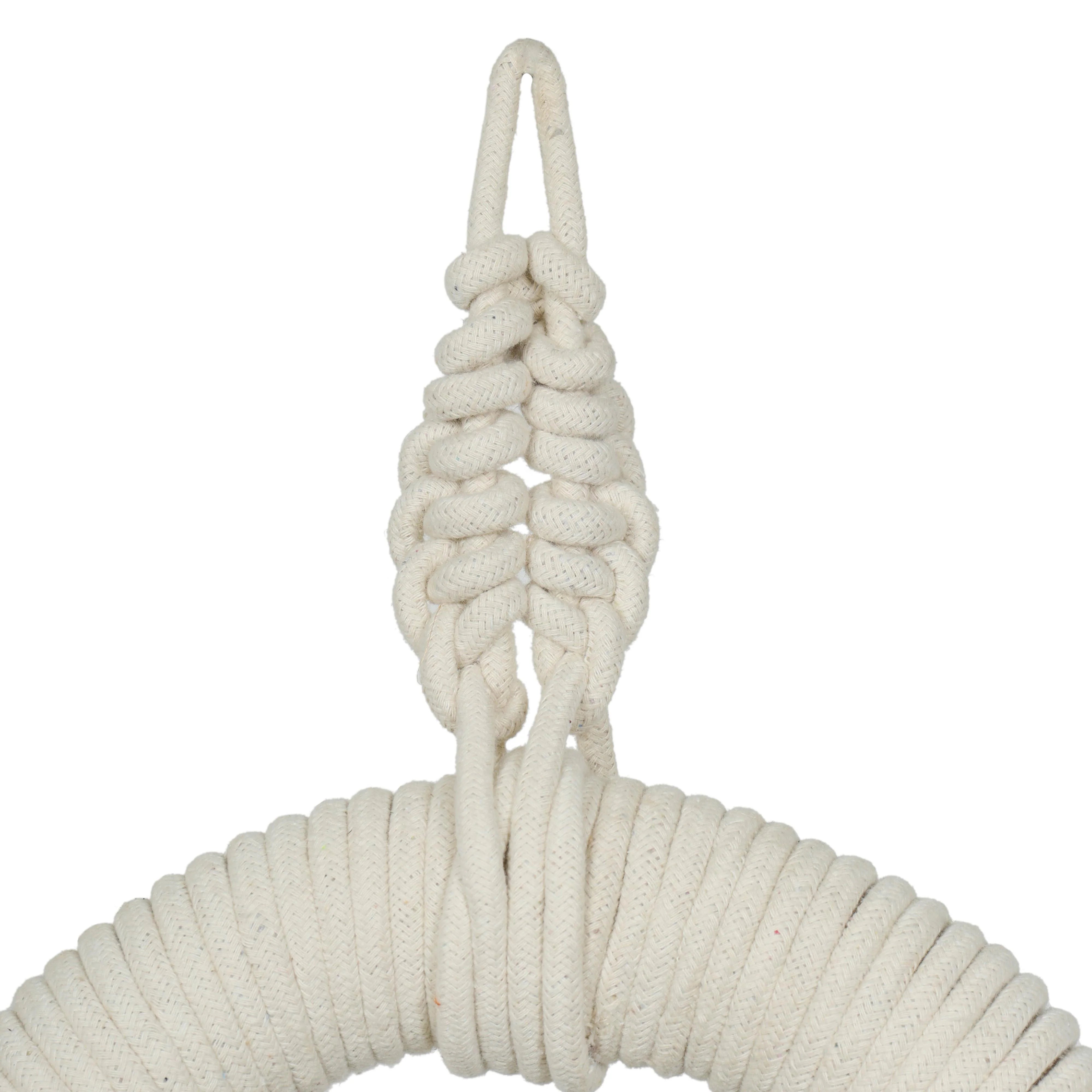 Pasha Natural Cotton Jute Tassel Wall Decor