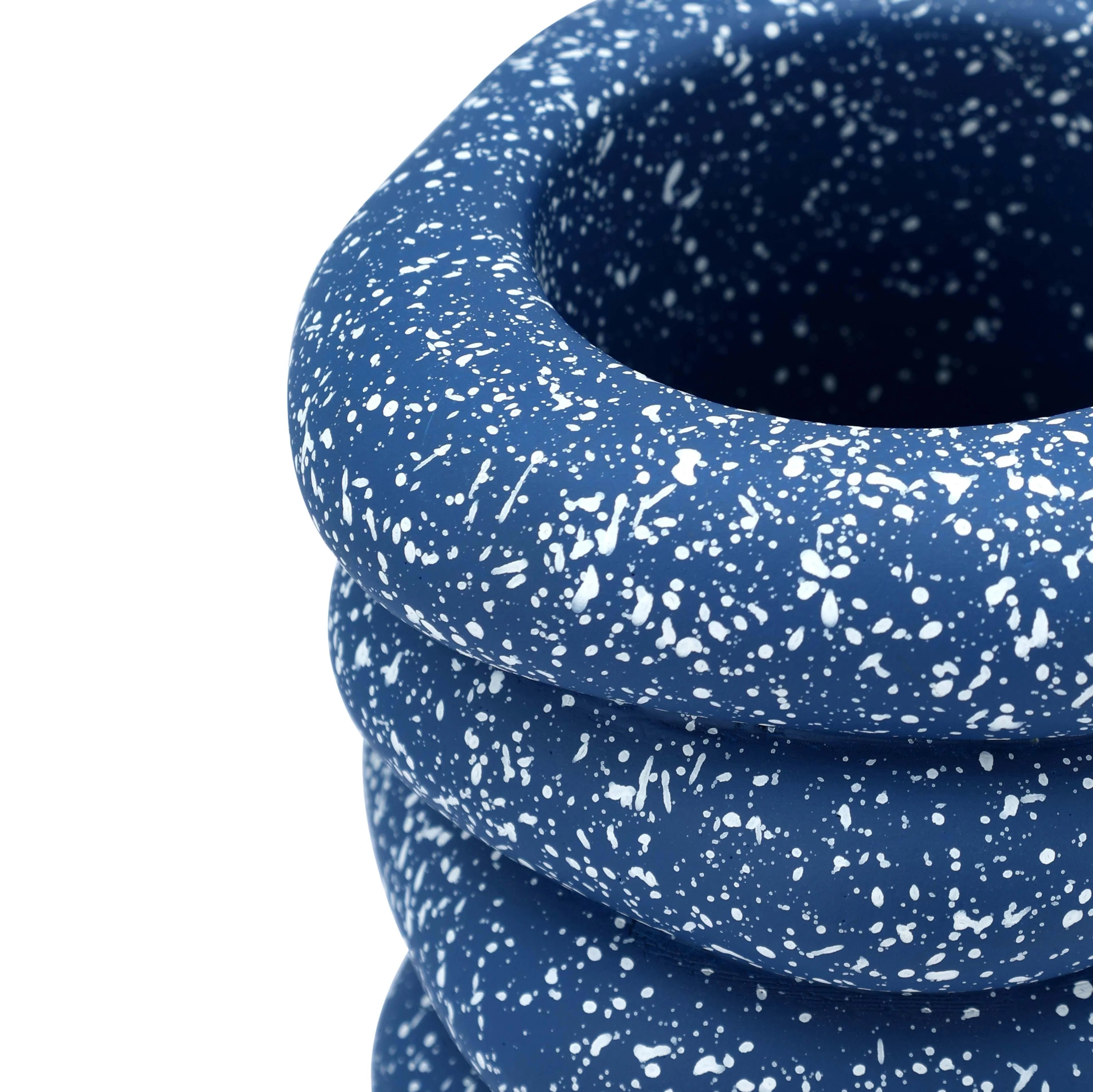 Gabby Speckled Cairn Vase