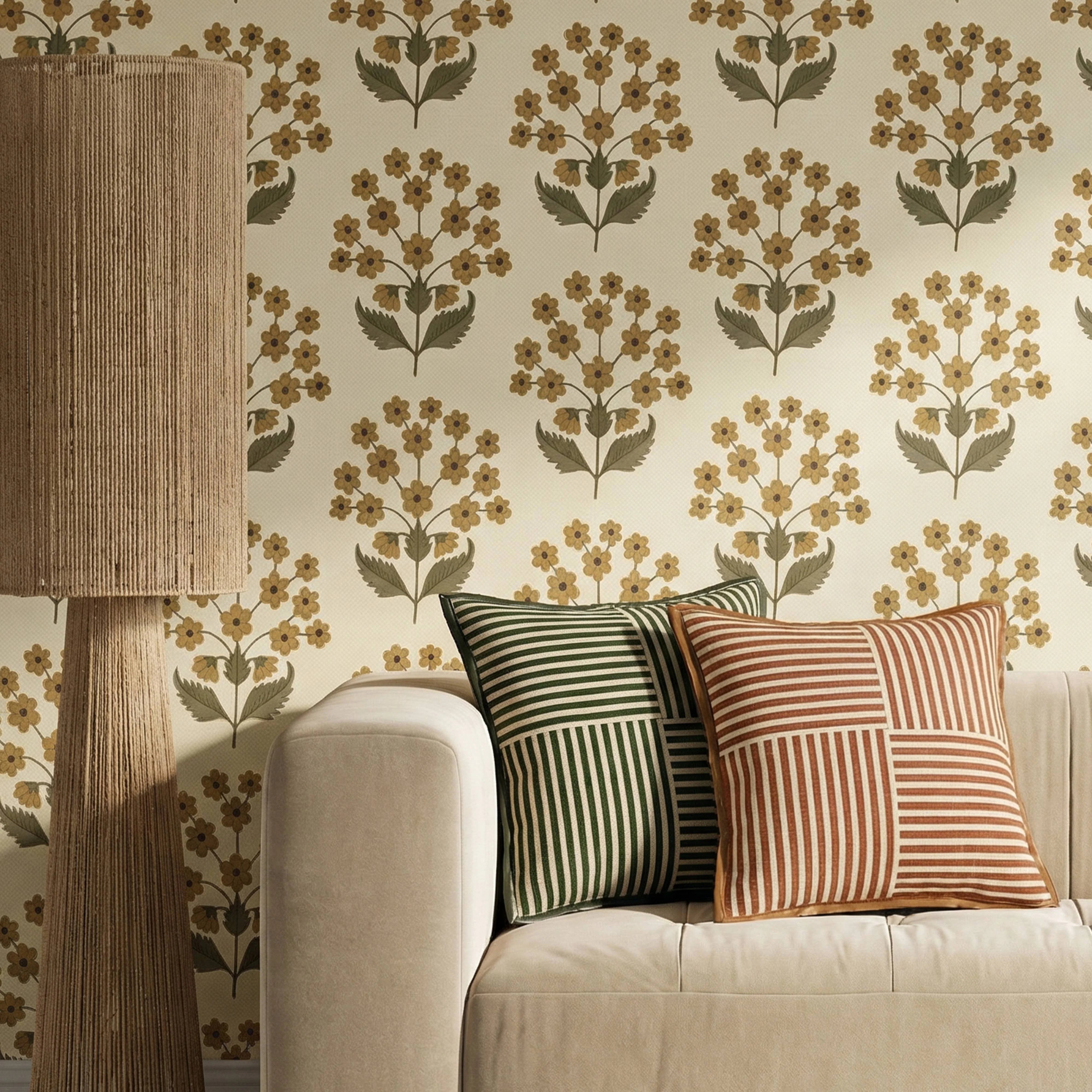 Kora 20" Cotton Jute Contract-Grade Throw Pillow