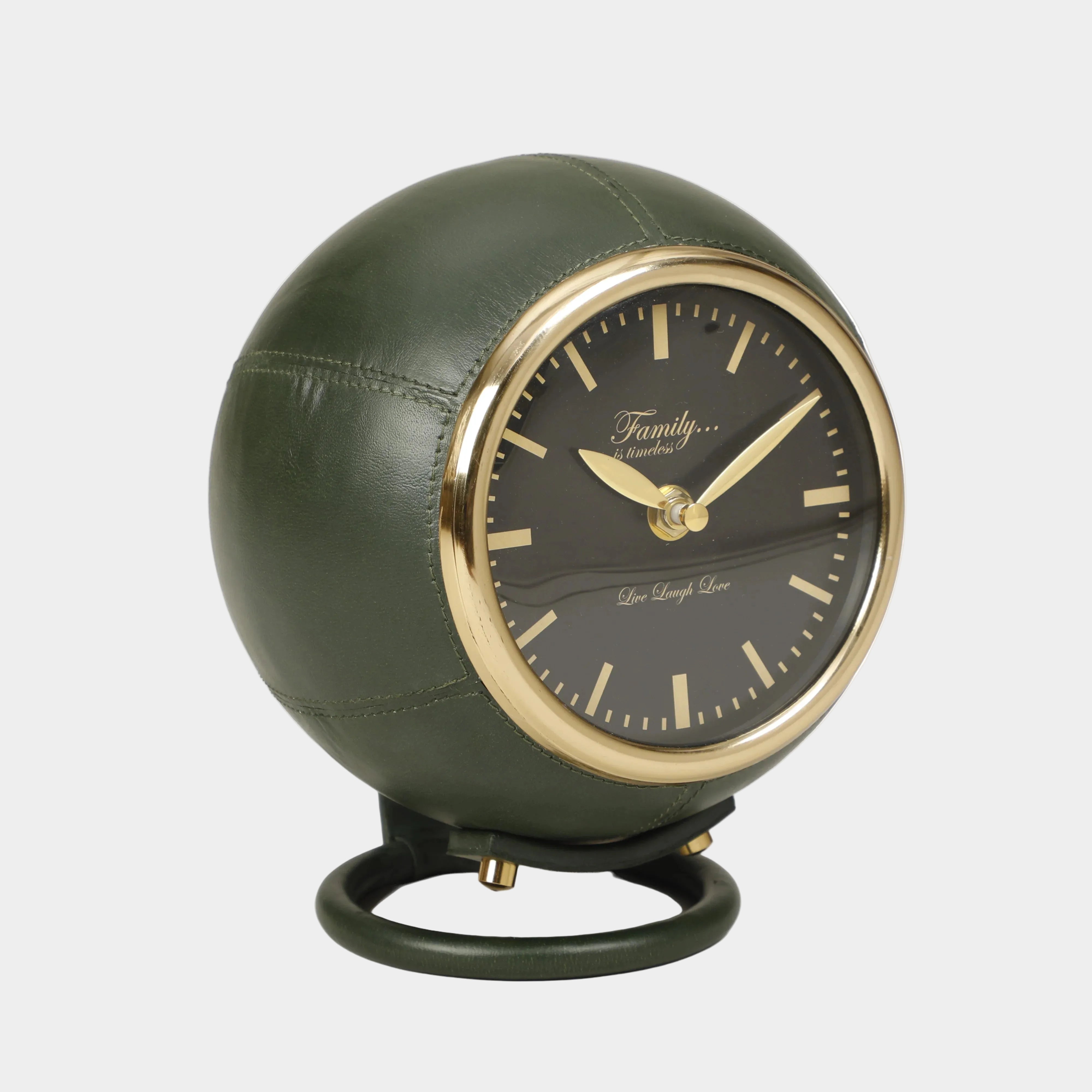 Draper Dark Green Contract-Grade Standing Accent Clock