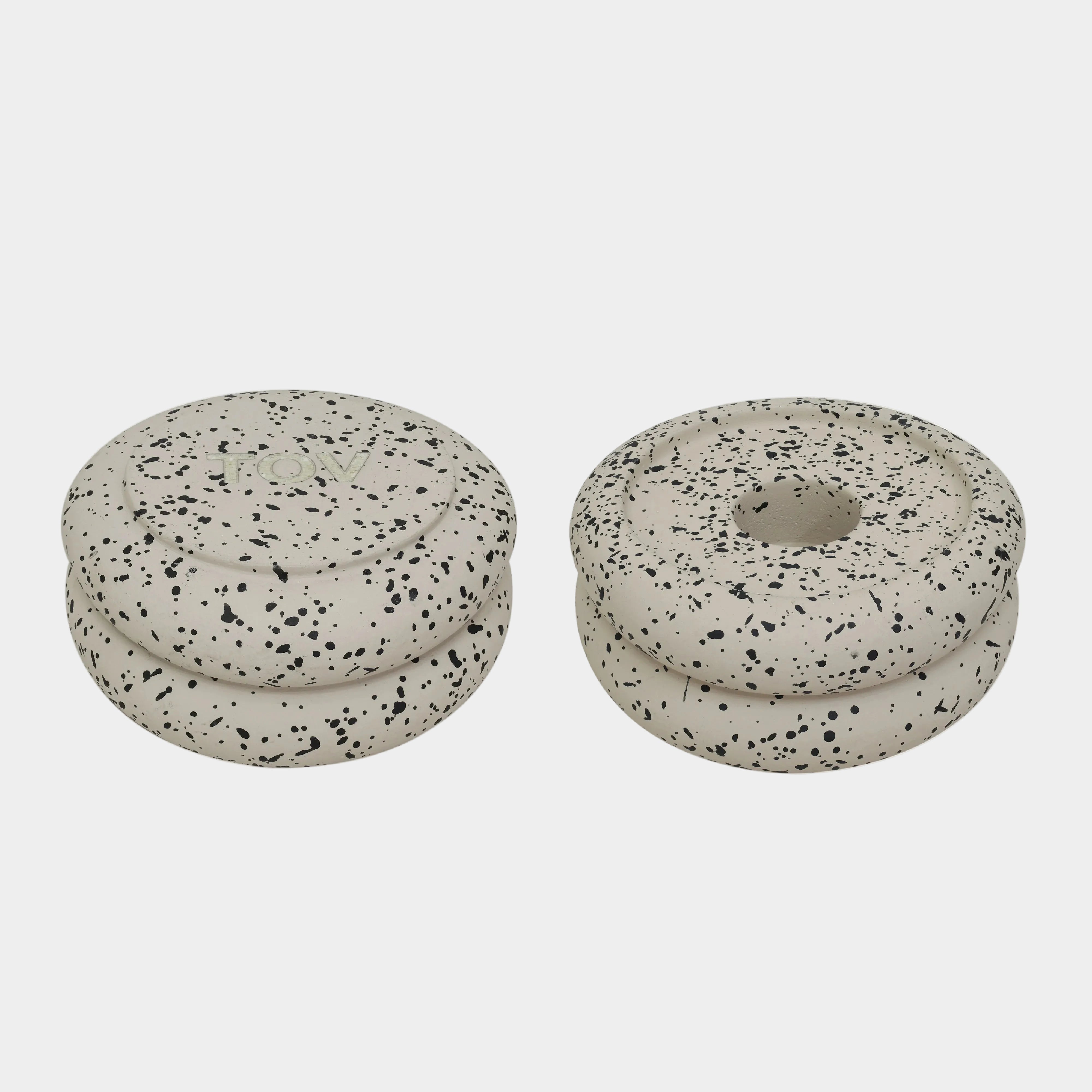 Gabby Stacking Candle Holder - Set of 2