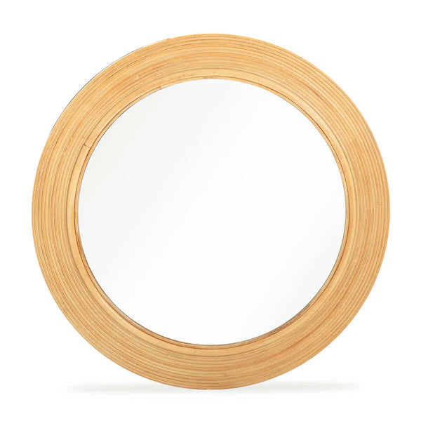 Tanya Rattan Round Wall Mirror