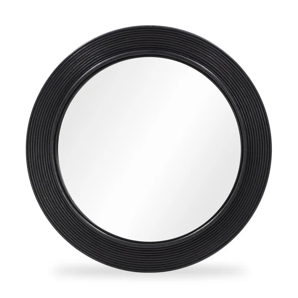 Tanya Rattan Round Wall Mirror