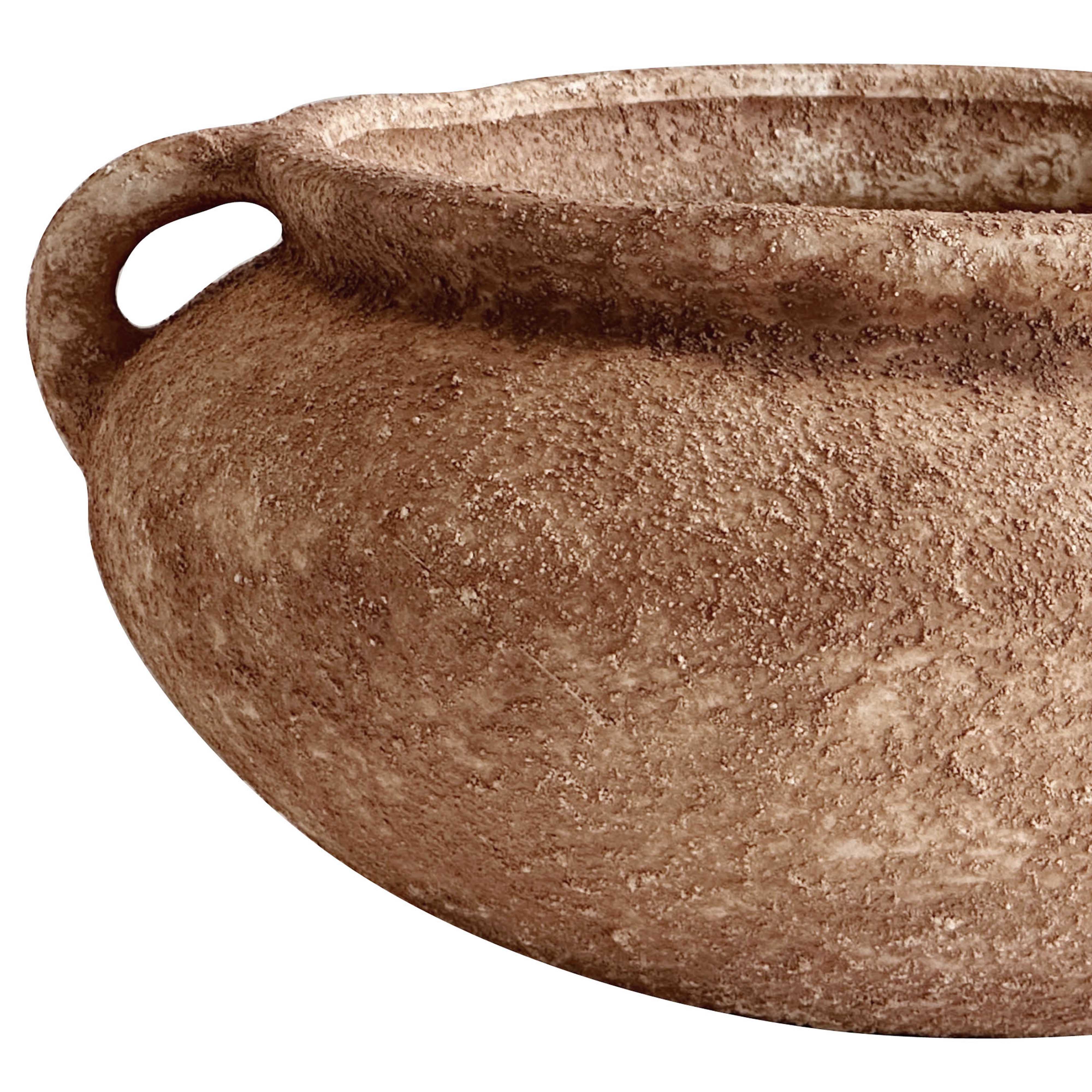 Earthenware Wide Bowl with Handles