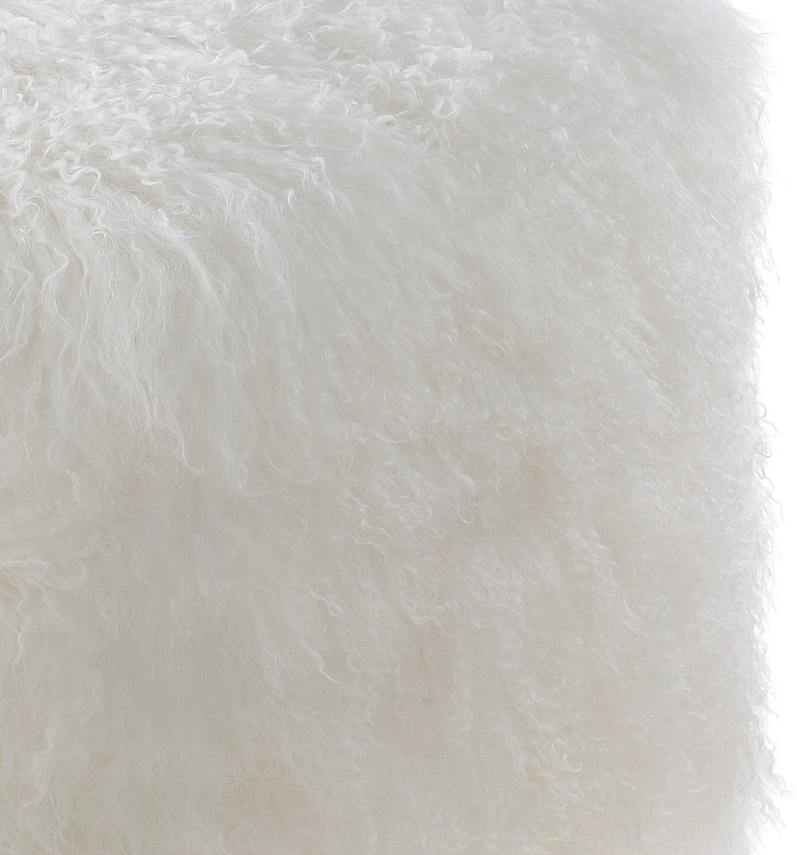 Tibetan Sheep White Pouf