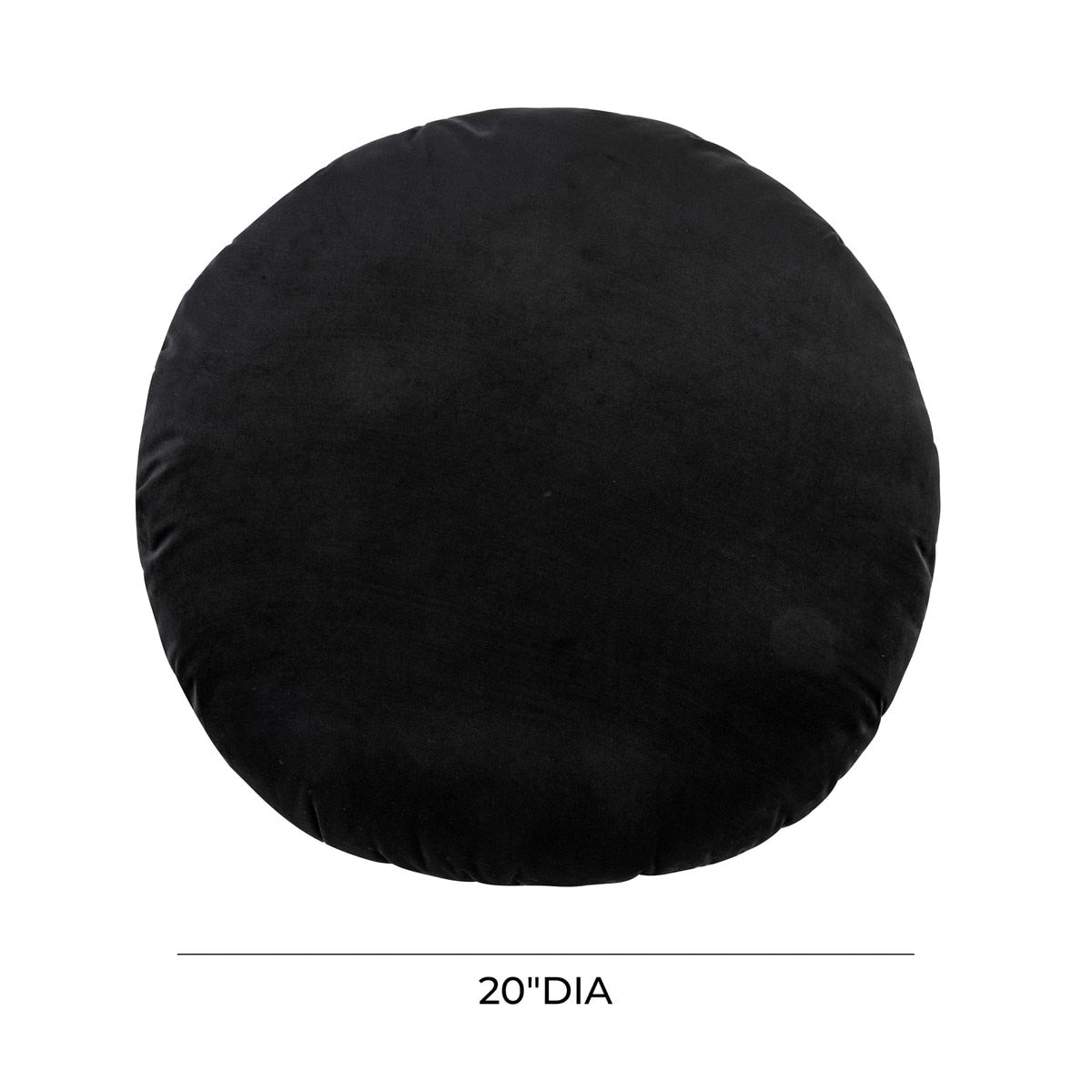 Potter Black Velvet Pillow