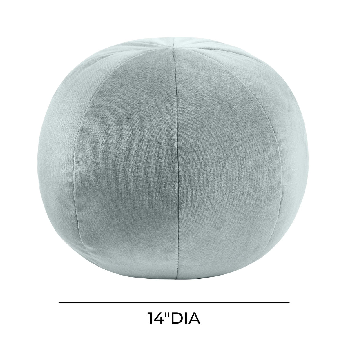 Boba Velvet Ball Throw Pillow (9"-14")