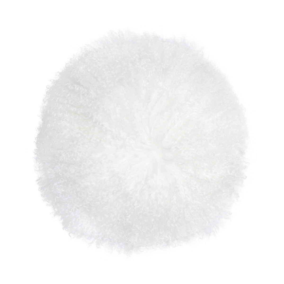 New Zealand  Sheepskin 16" Round Pillow