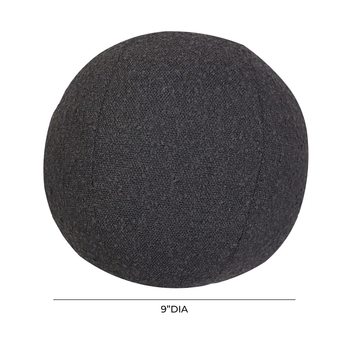 Boba Black Boucle  Pillow