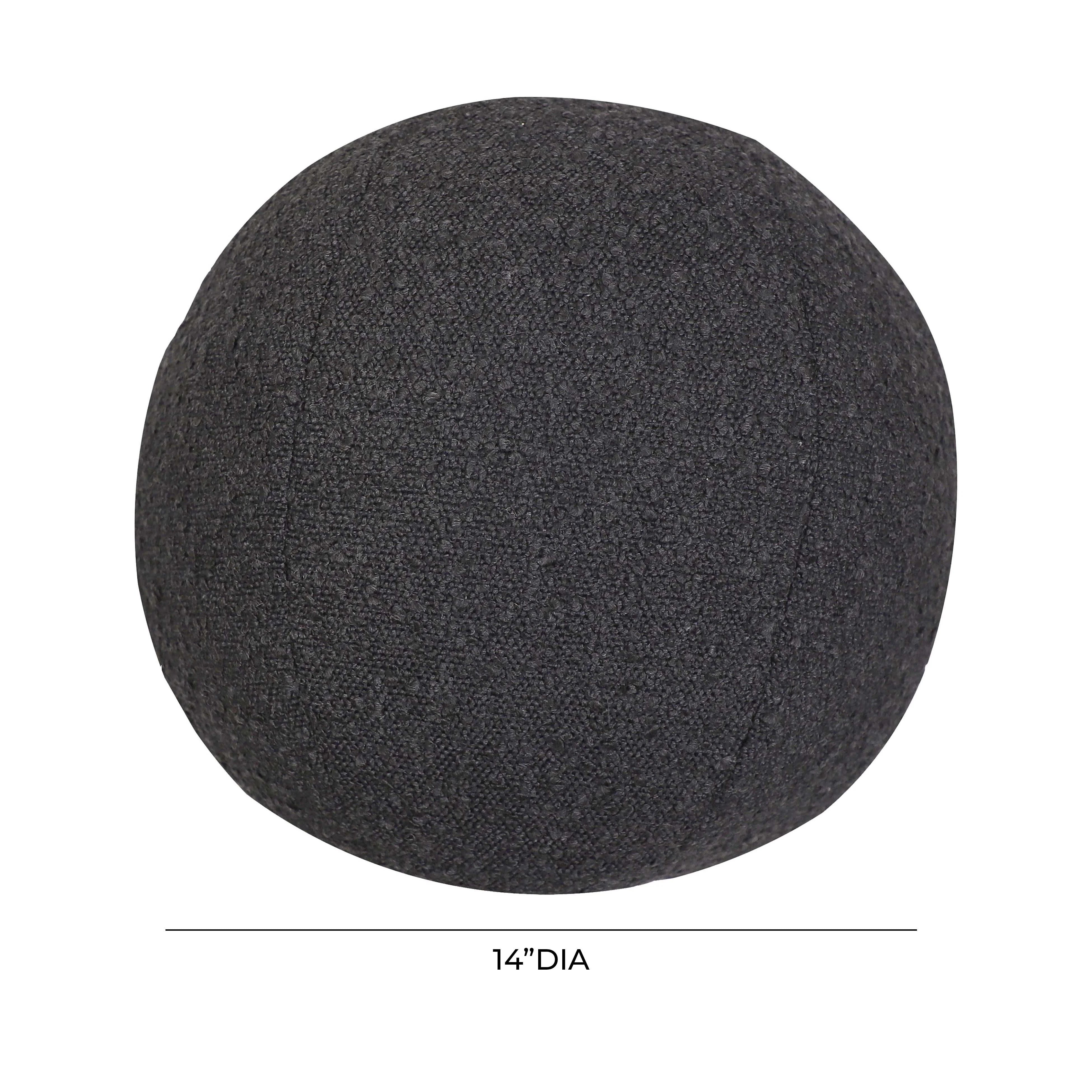 Boba Boucle Ball Throw Pillow (9"-14")